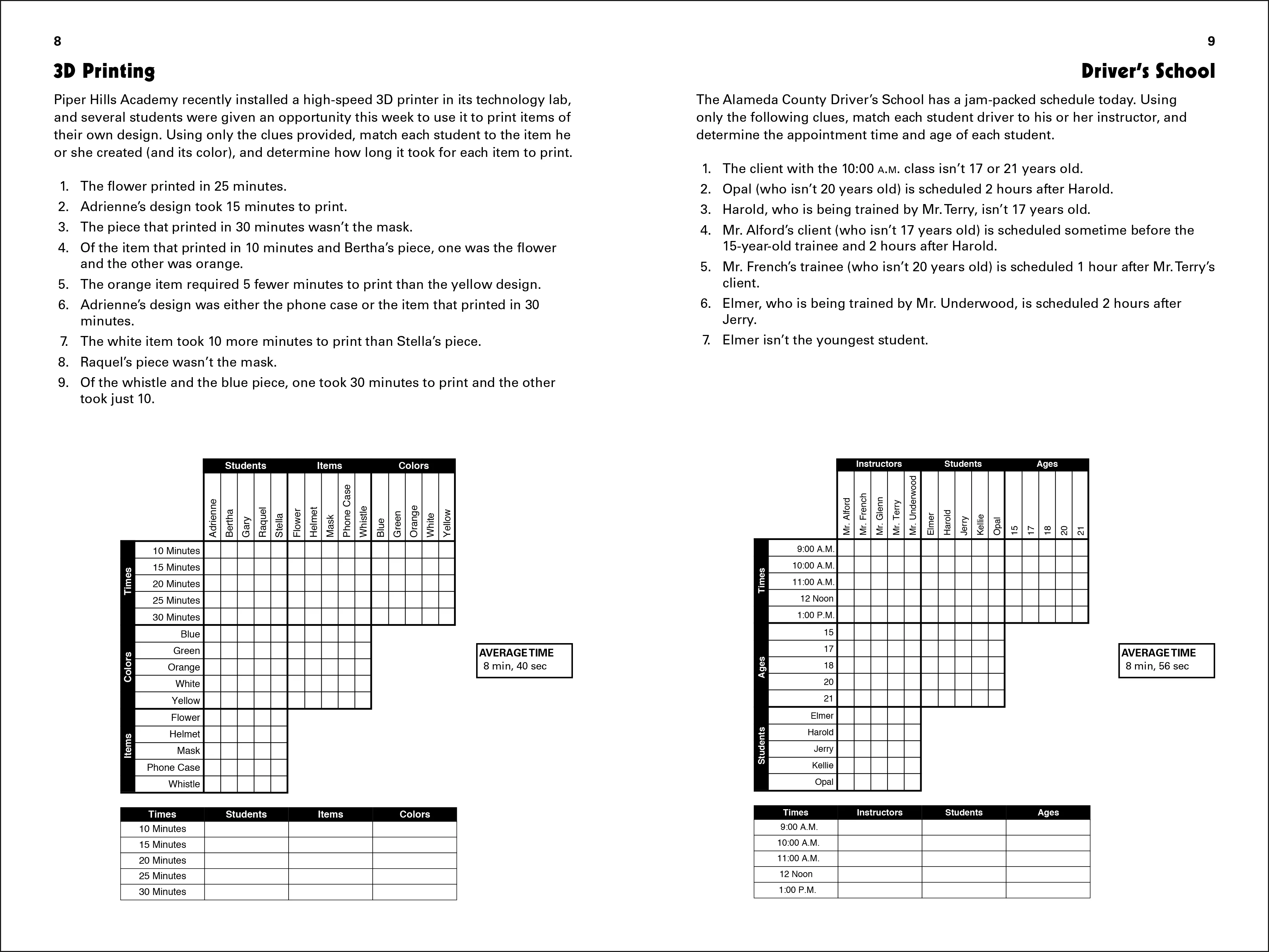 Puzzle Baron's Logic Puzzles, Volume 3 - Image 2
