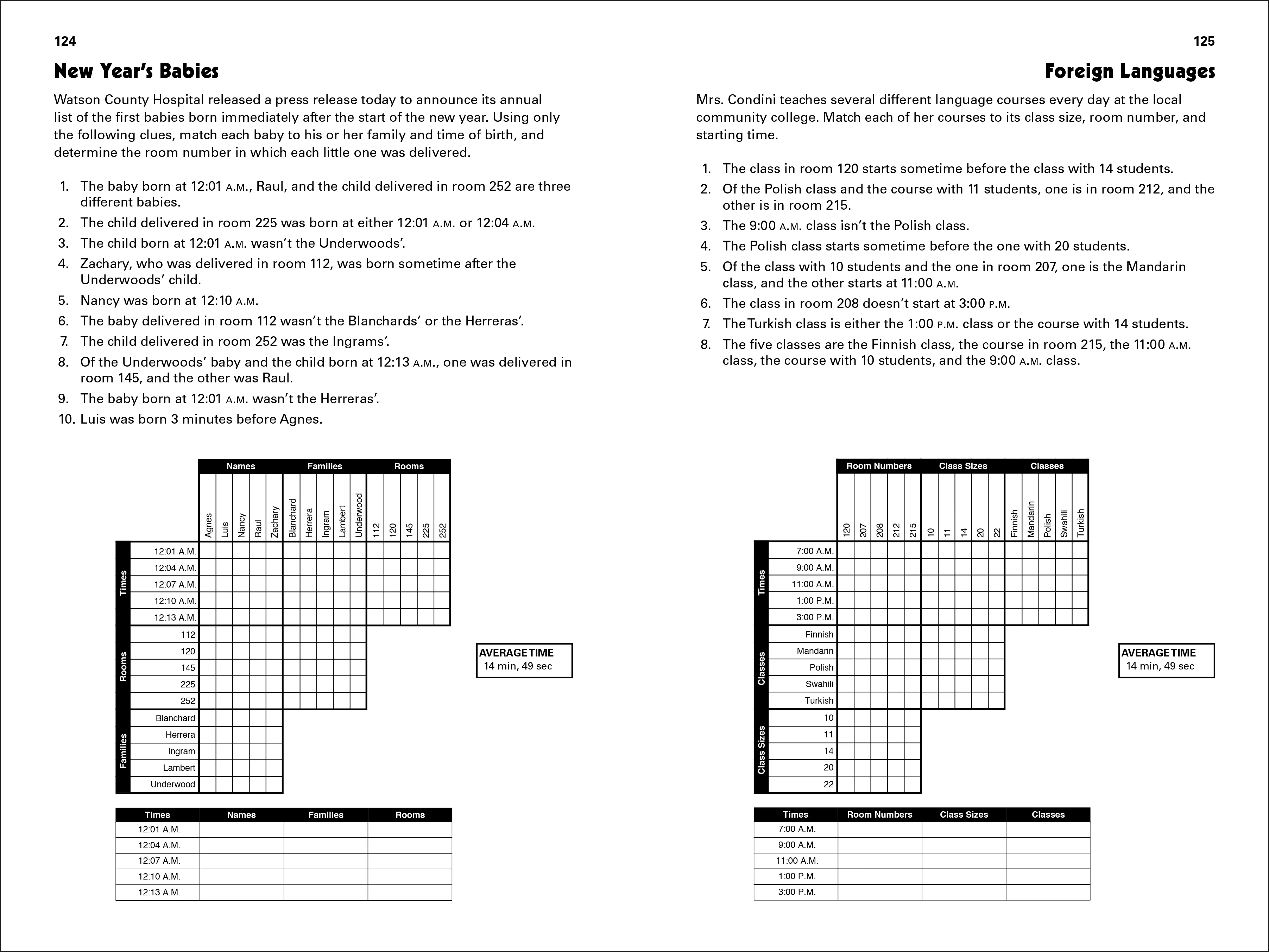 Puzzle Baron's Logic Puzzles, Volume 3 - Image 4