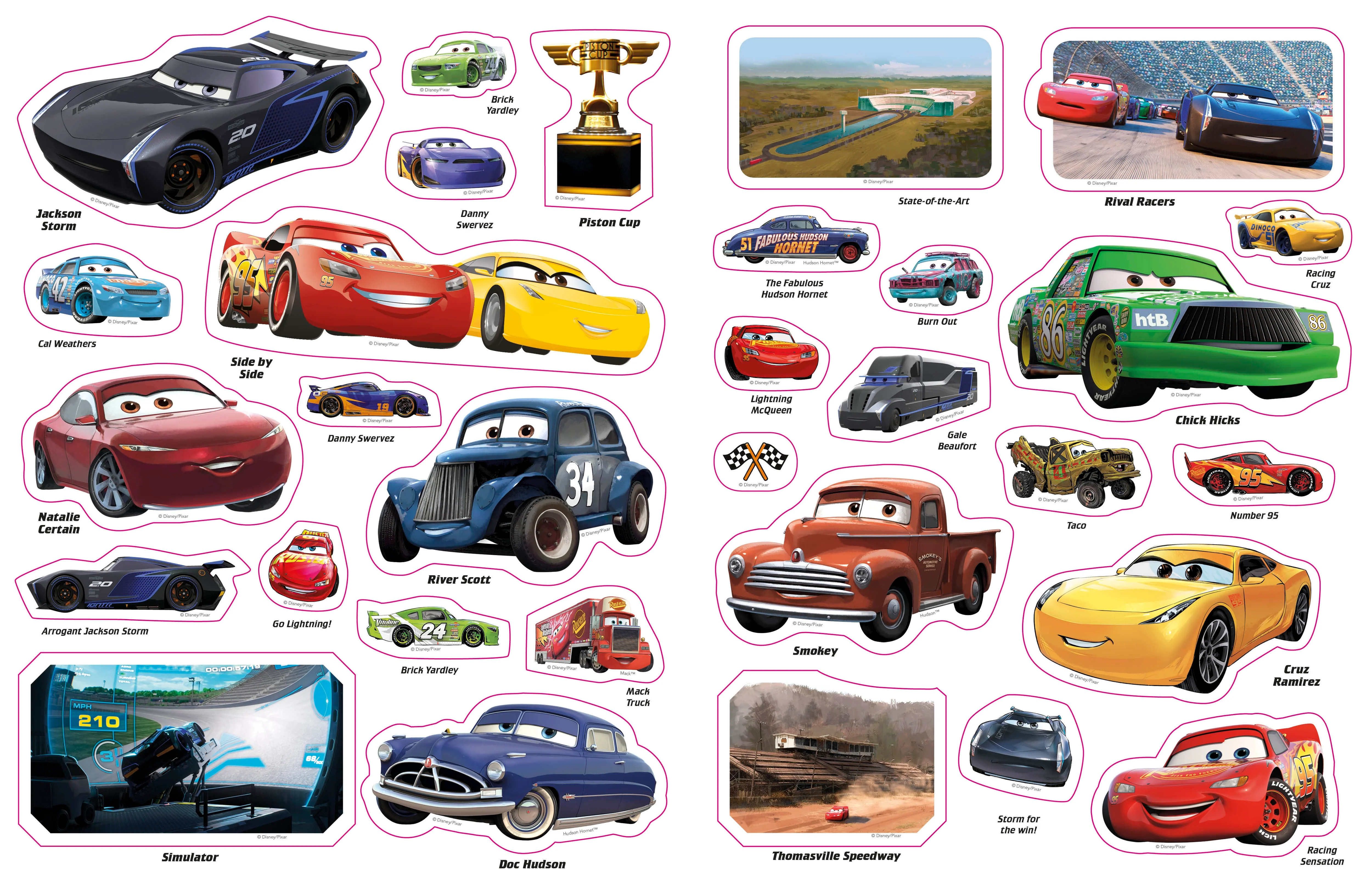 Ultimate Sticker Book: Disney Pixar Cars 3 - Image 2