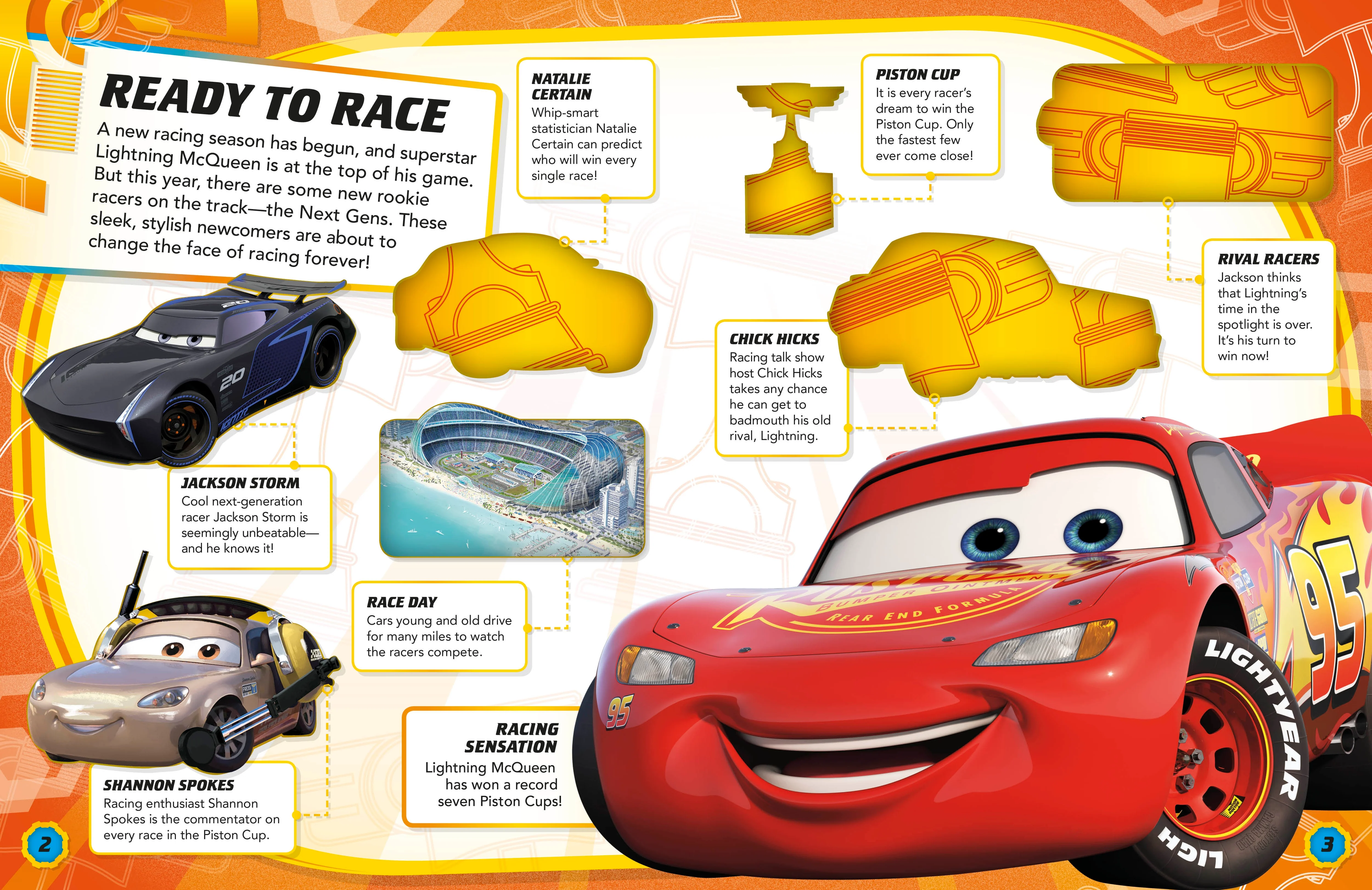 Ultimate Sticker Book: Disney Pixar Cars 3 - Image 3