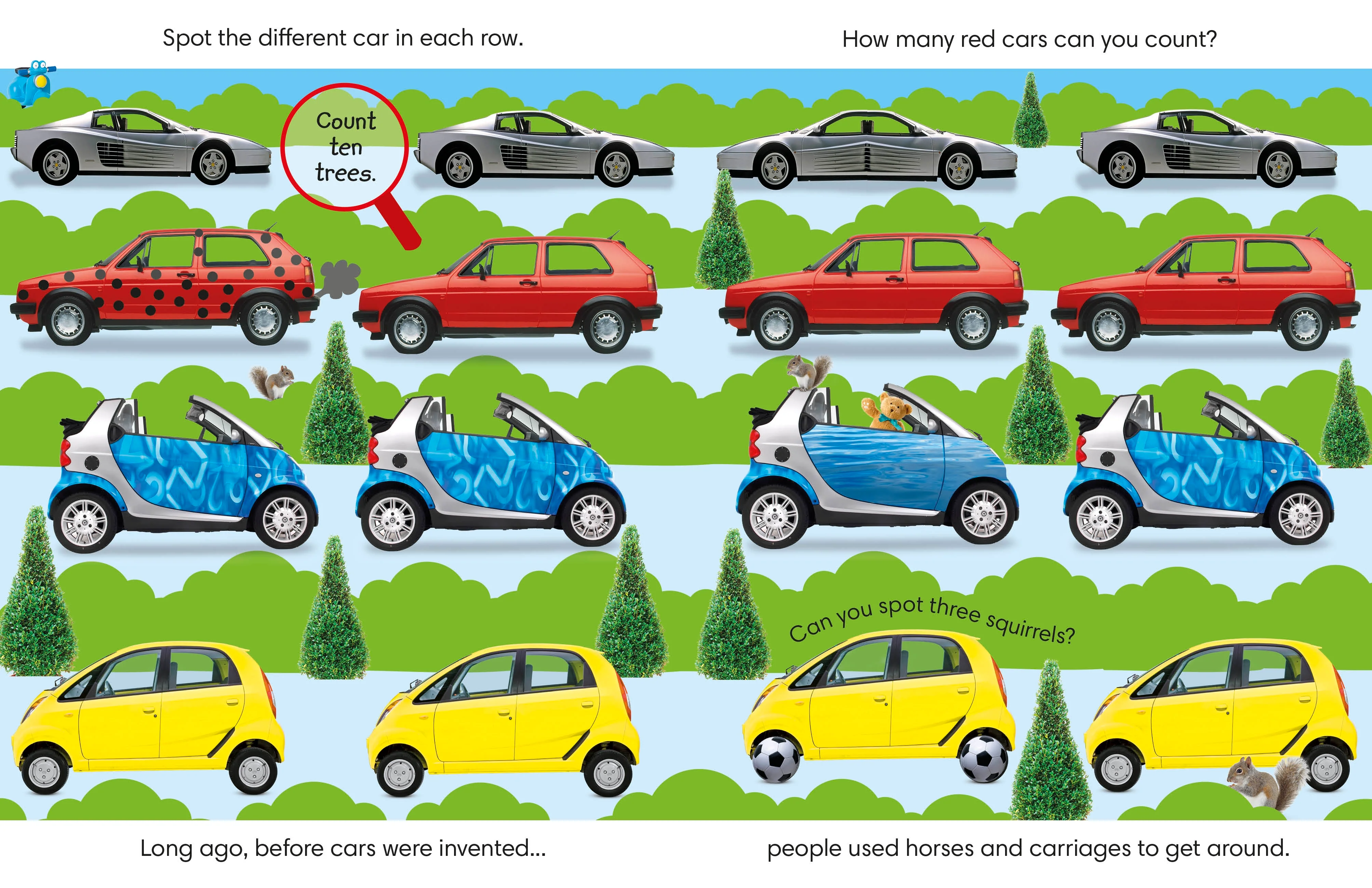 Spot the Difference Things That Go - Image 2