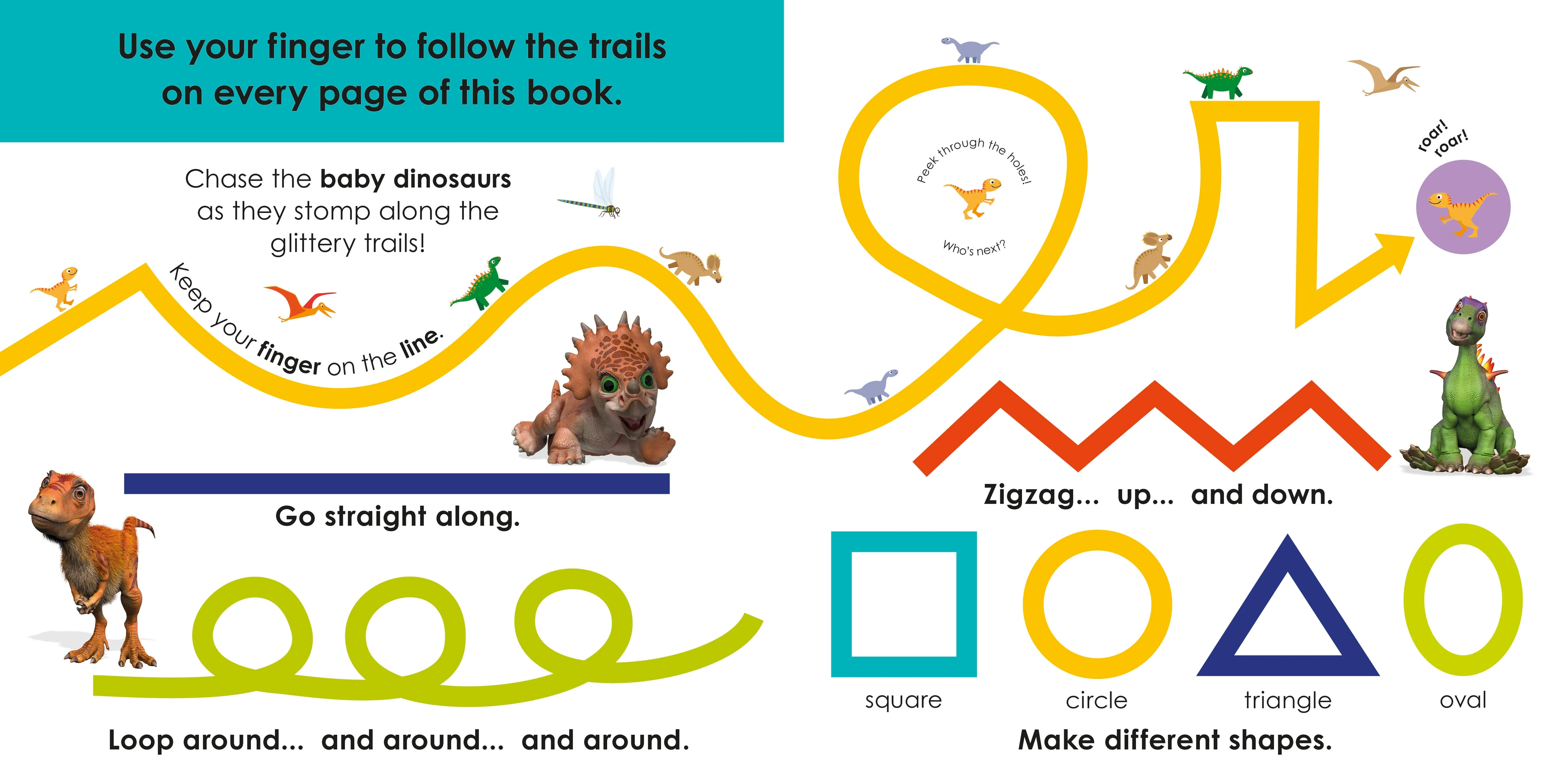 Follow the Trail: Baby Dinosaurs - Image 2