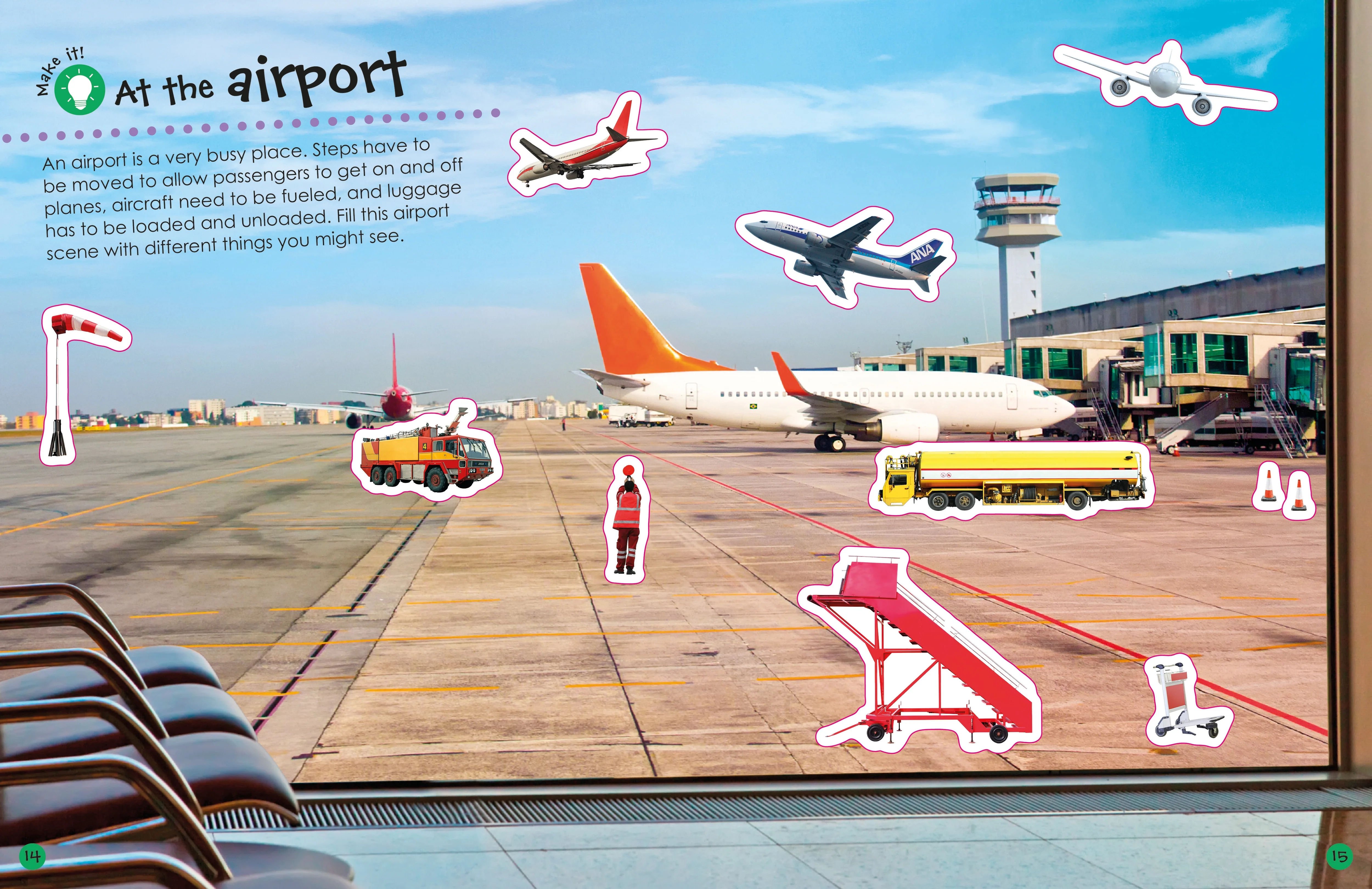 Ultimate Sticker Book: Airplanes and Other Flying Machines - Image 4