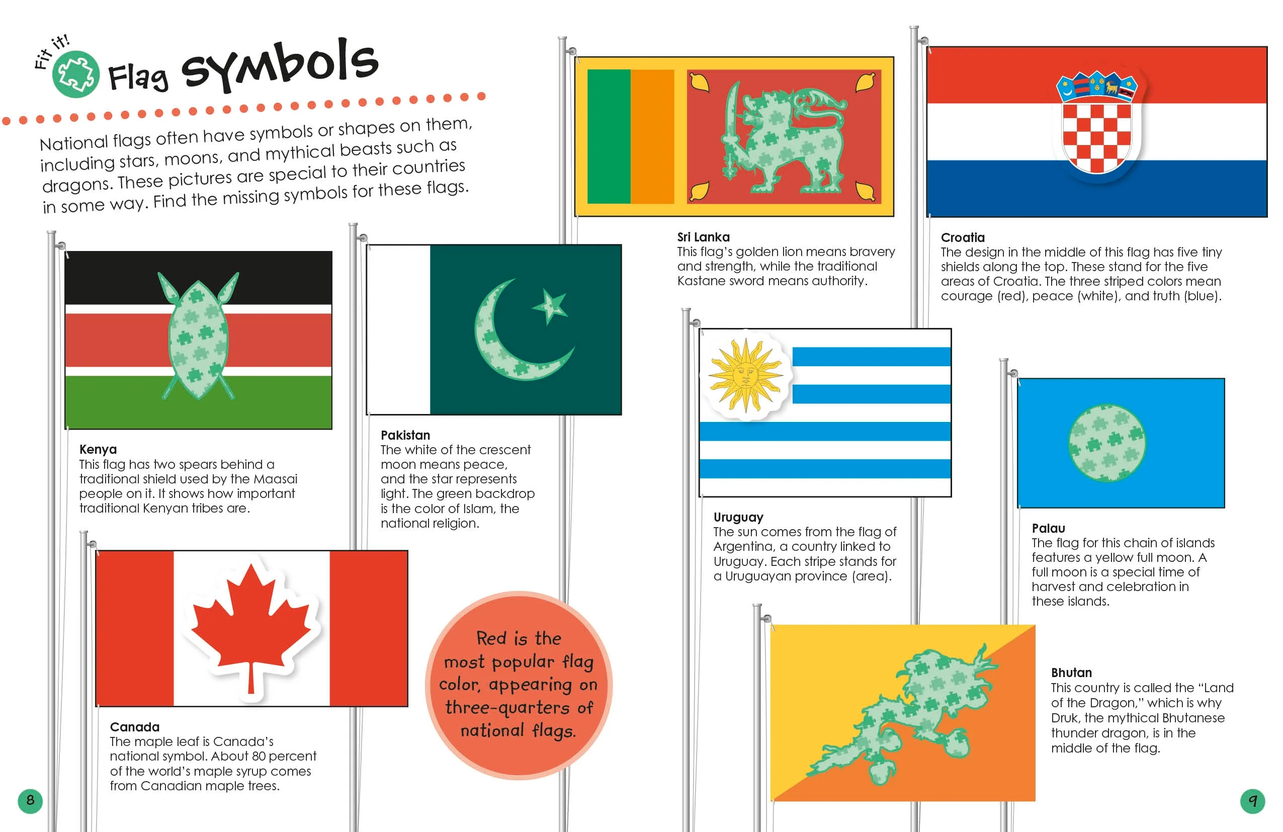 Ultimate Sticker Book: Flags Around the World - Image 3