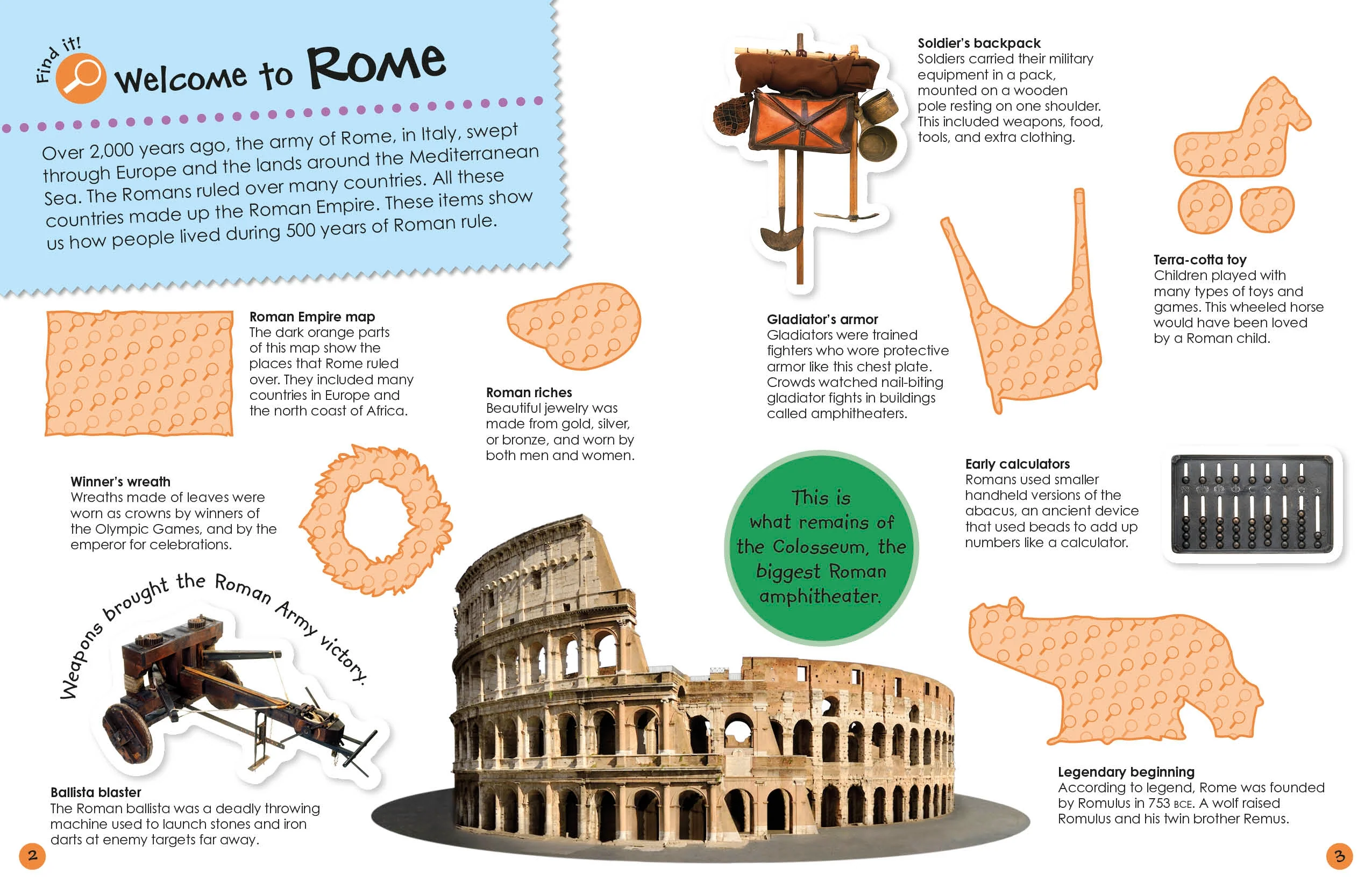 Ultimate Sticker Book: Ancient Rome - Image 2