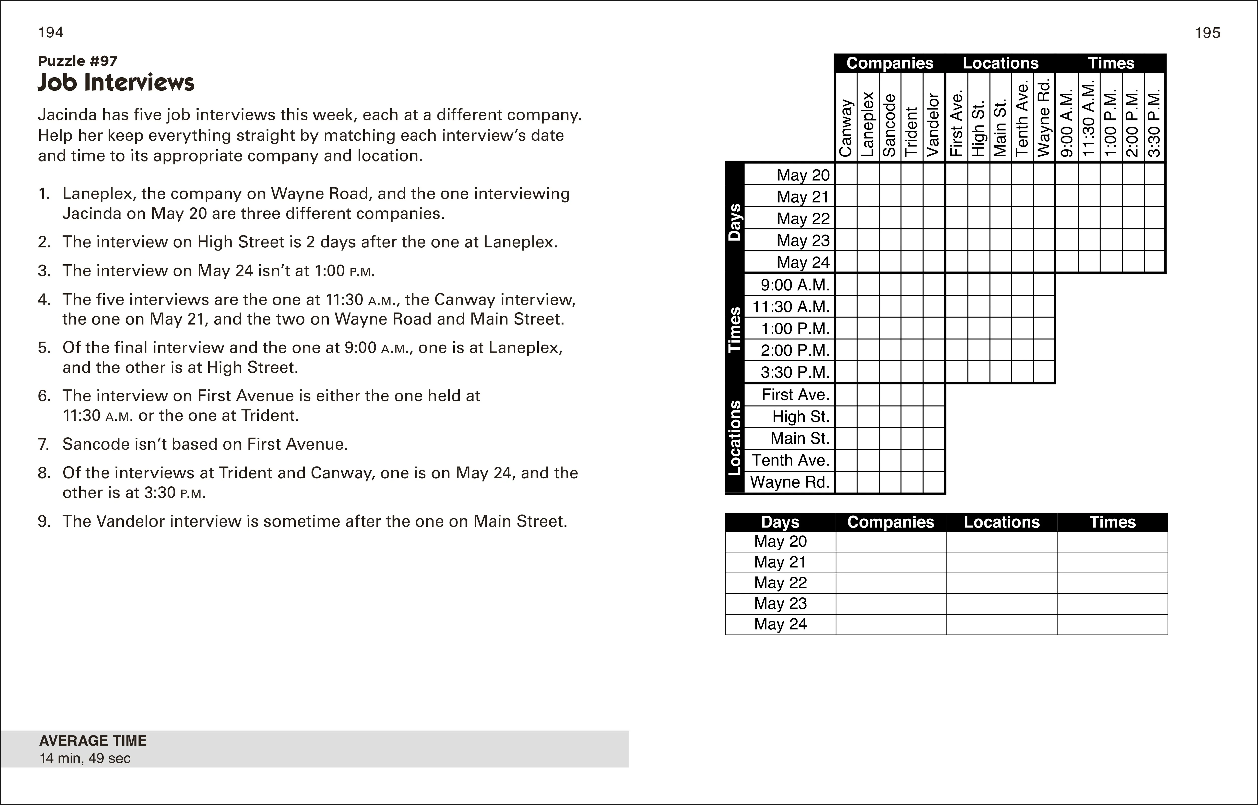 Puzzle Baron's Large Print Logic Puzzles - Image 3