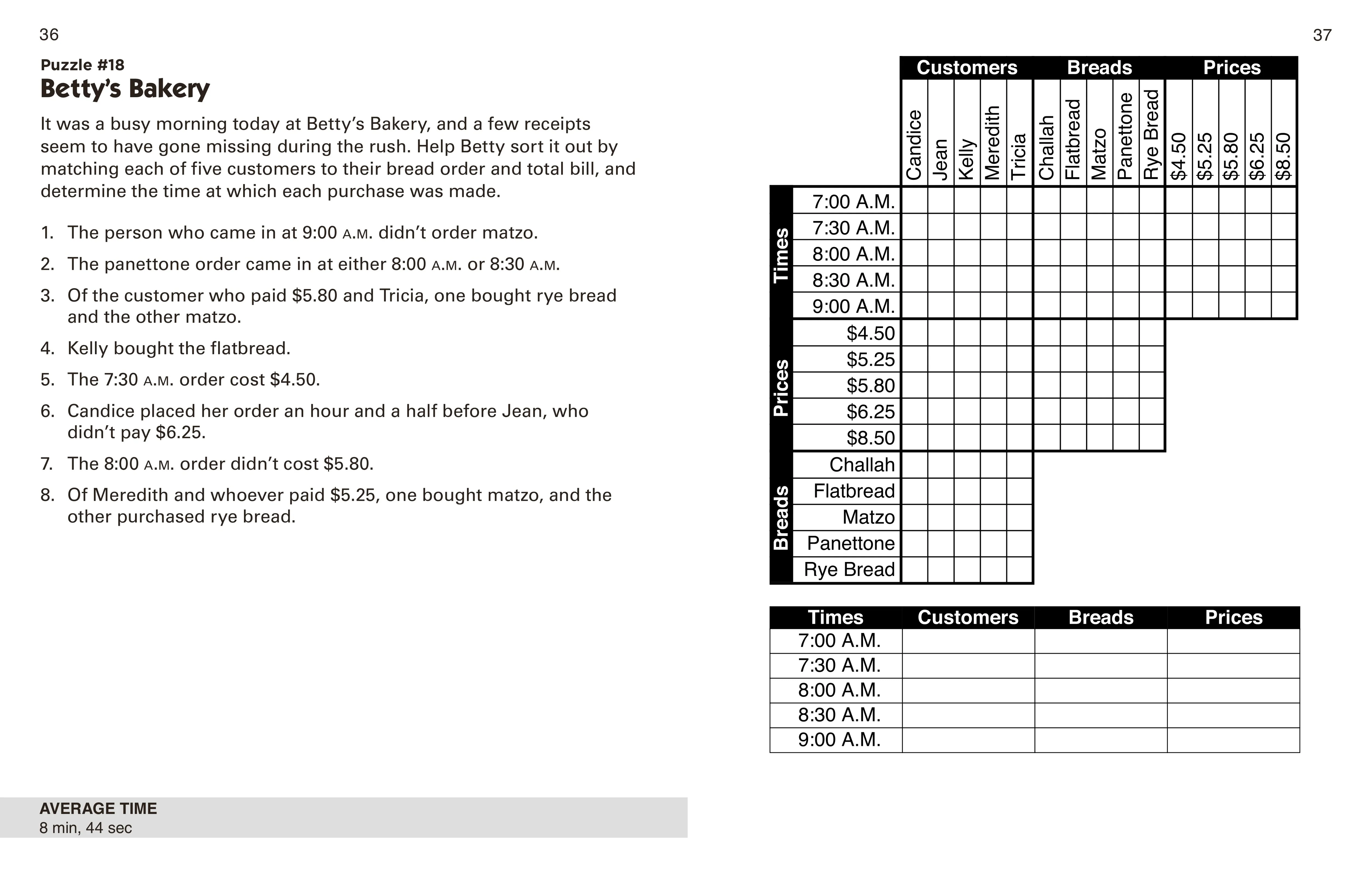 Puzzle Baron's Large Print Logic Puzzles - Image 5