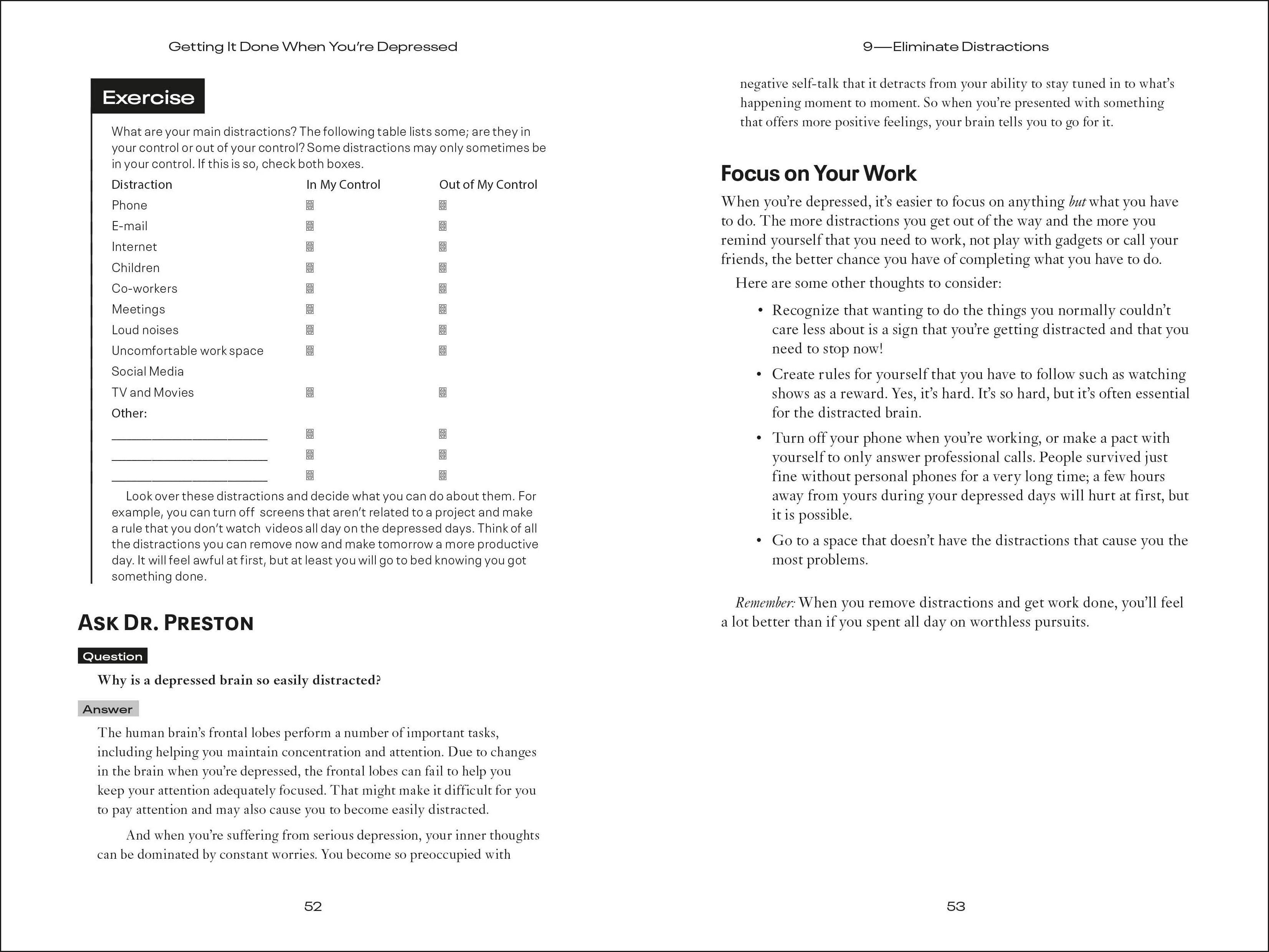 Getting It Done When You're Depressed, 2E - Image 3