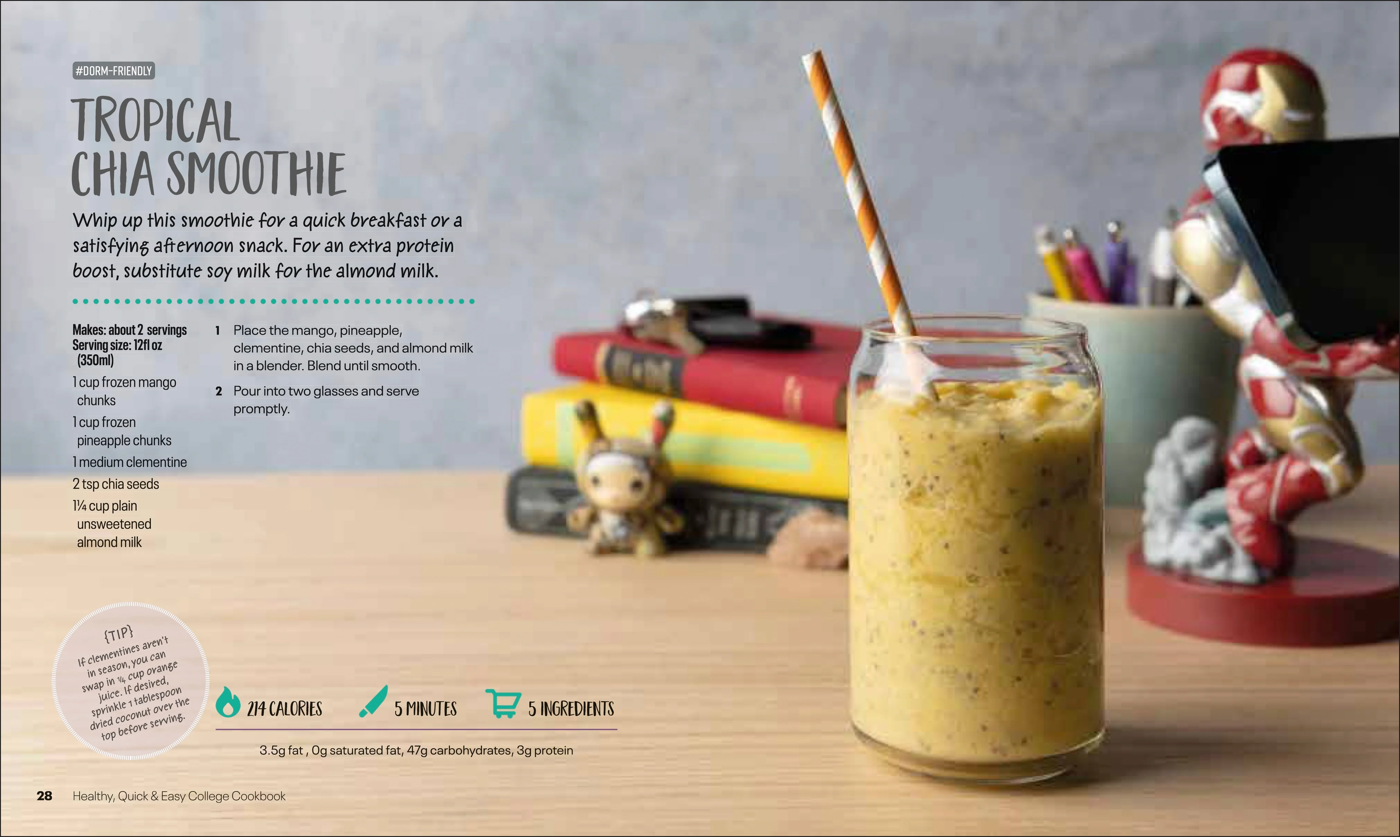 Healthy, Quick & Easy College Cookbook - Image 2