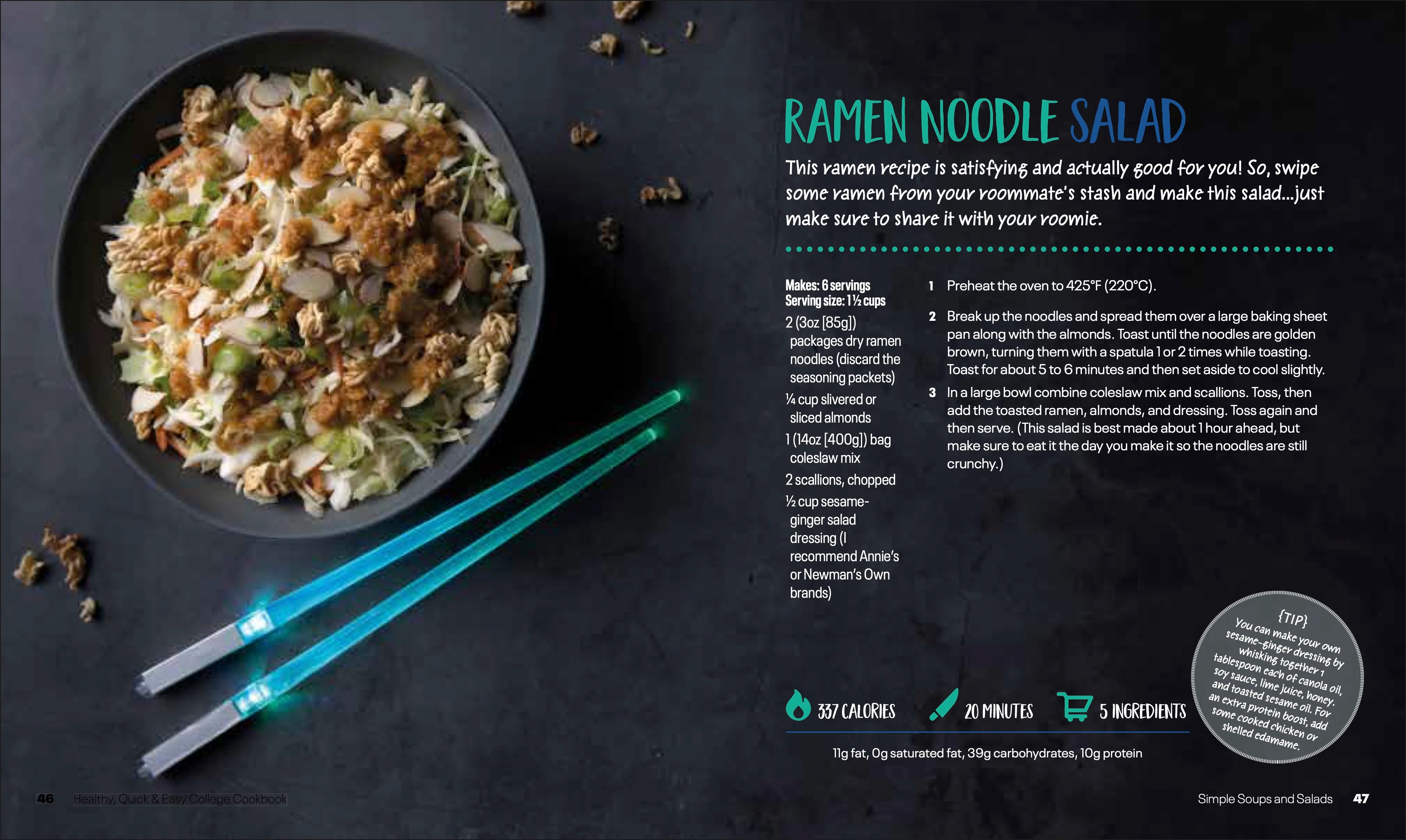 Healthy, Quick & Easy College Cookbook - Image 3