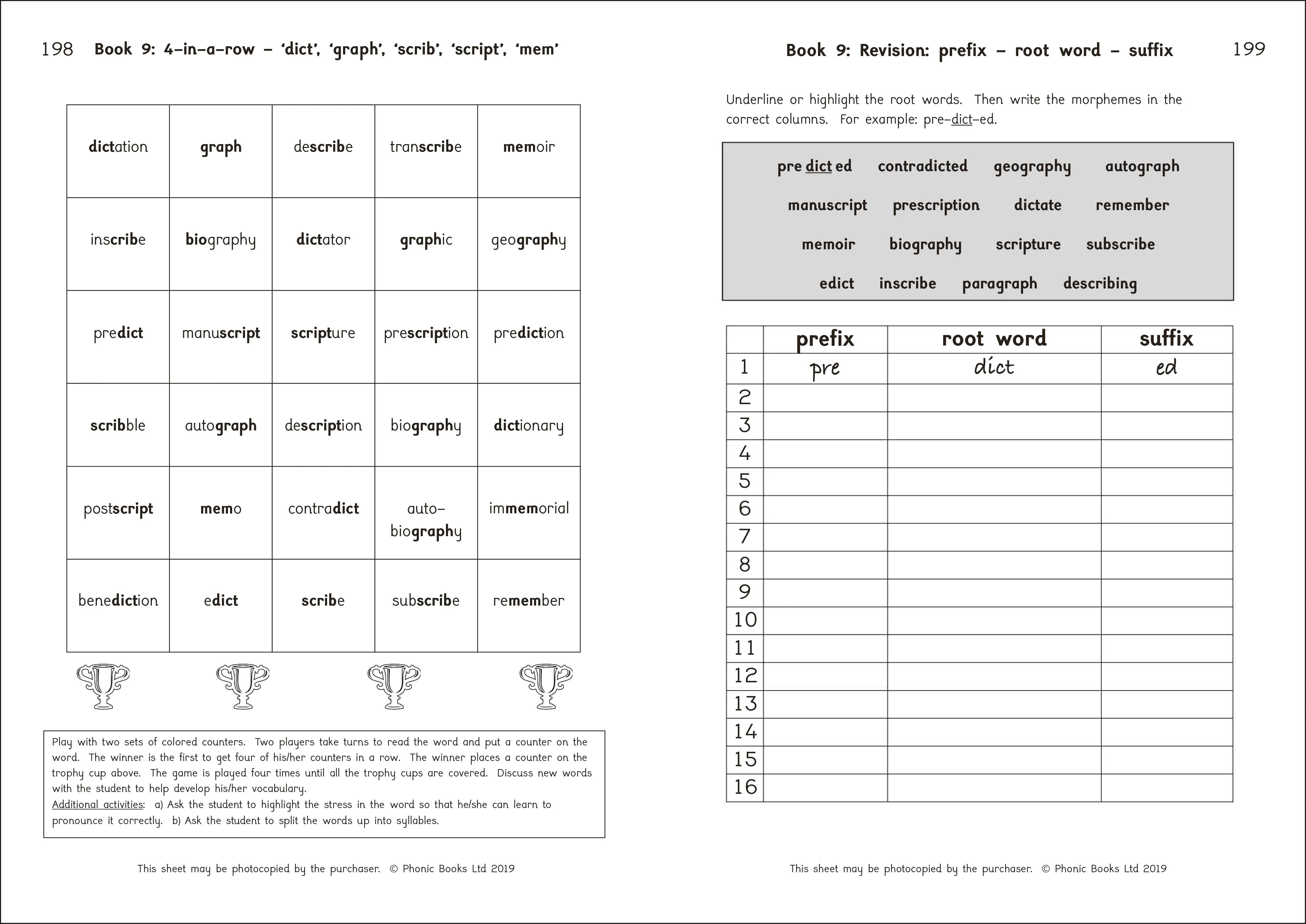 Phonic Books Amber Guardians Activities - Image 4