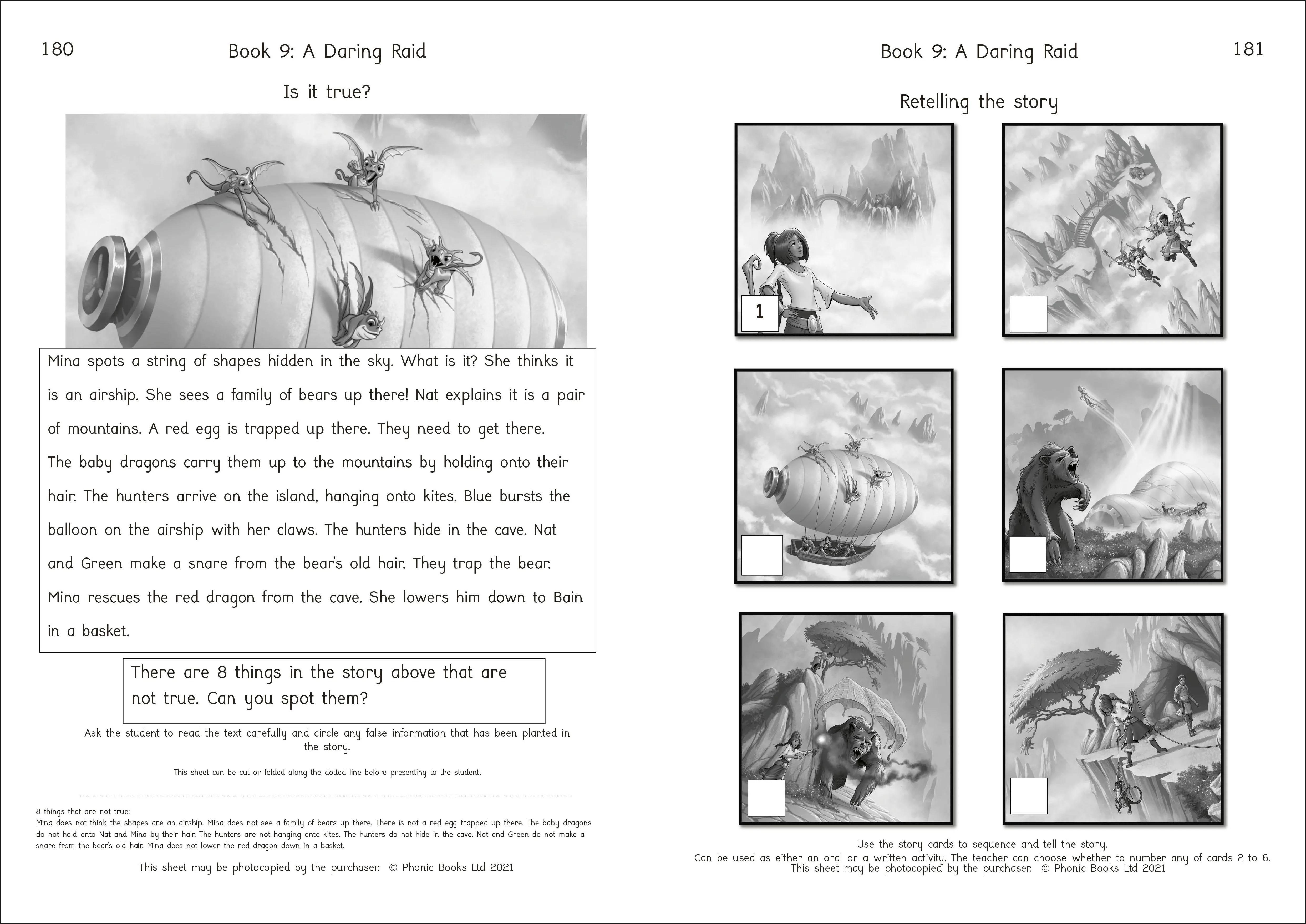 Phonic Books Dragon Eggs Activities - Image 3