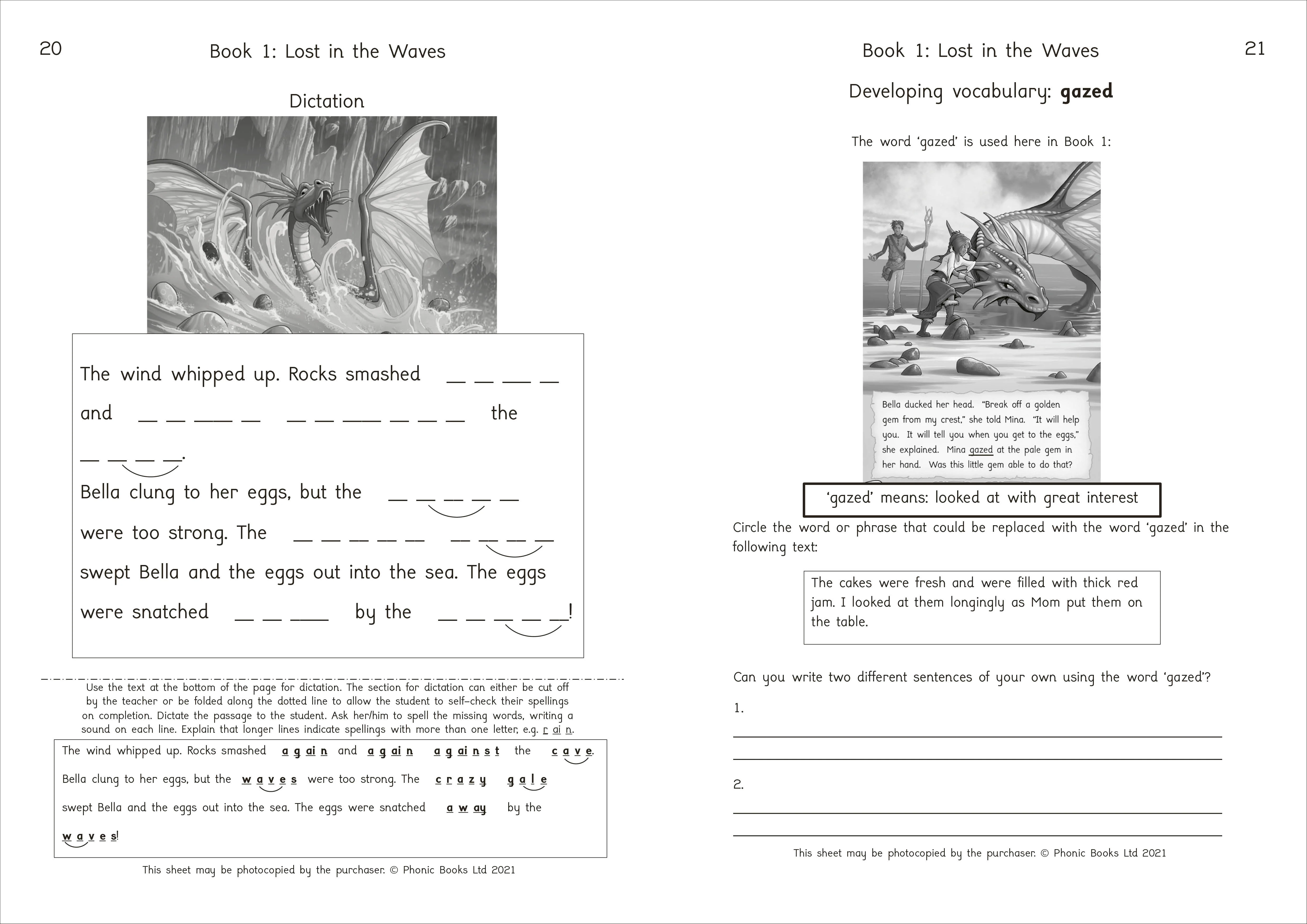 Phonic Books Dragon Eggs Activities - Image 2