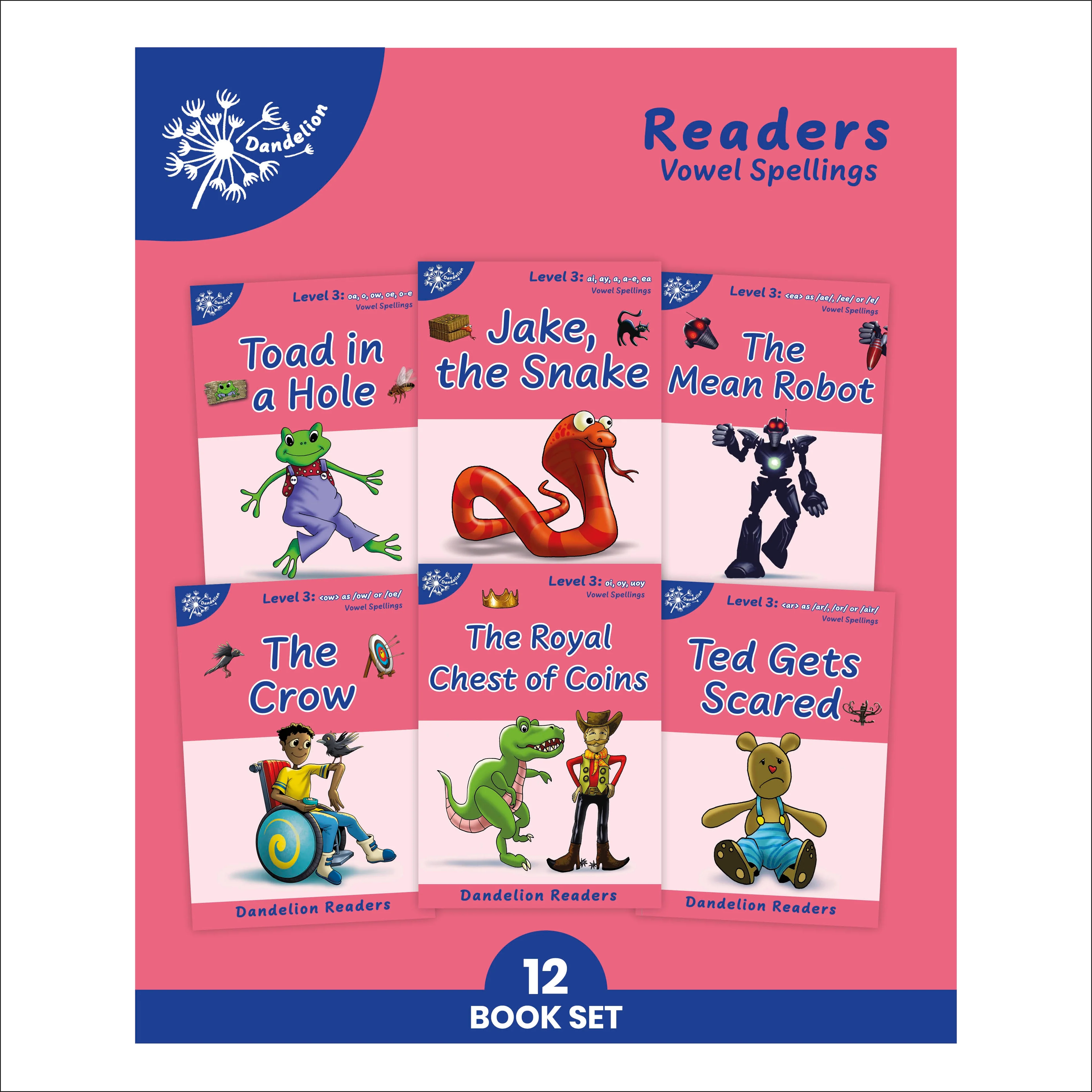 Phonic Books Dandelion Readers Vowel Spellings Level 3