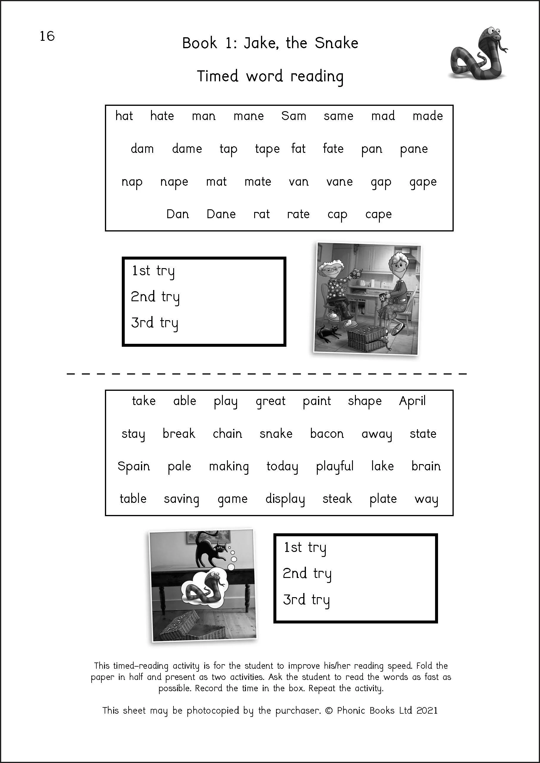 Phonic Books Dandelion Readers Vowel Spellings Level 3 Activities - Image 3