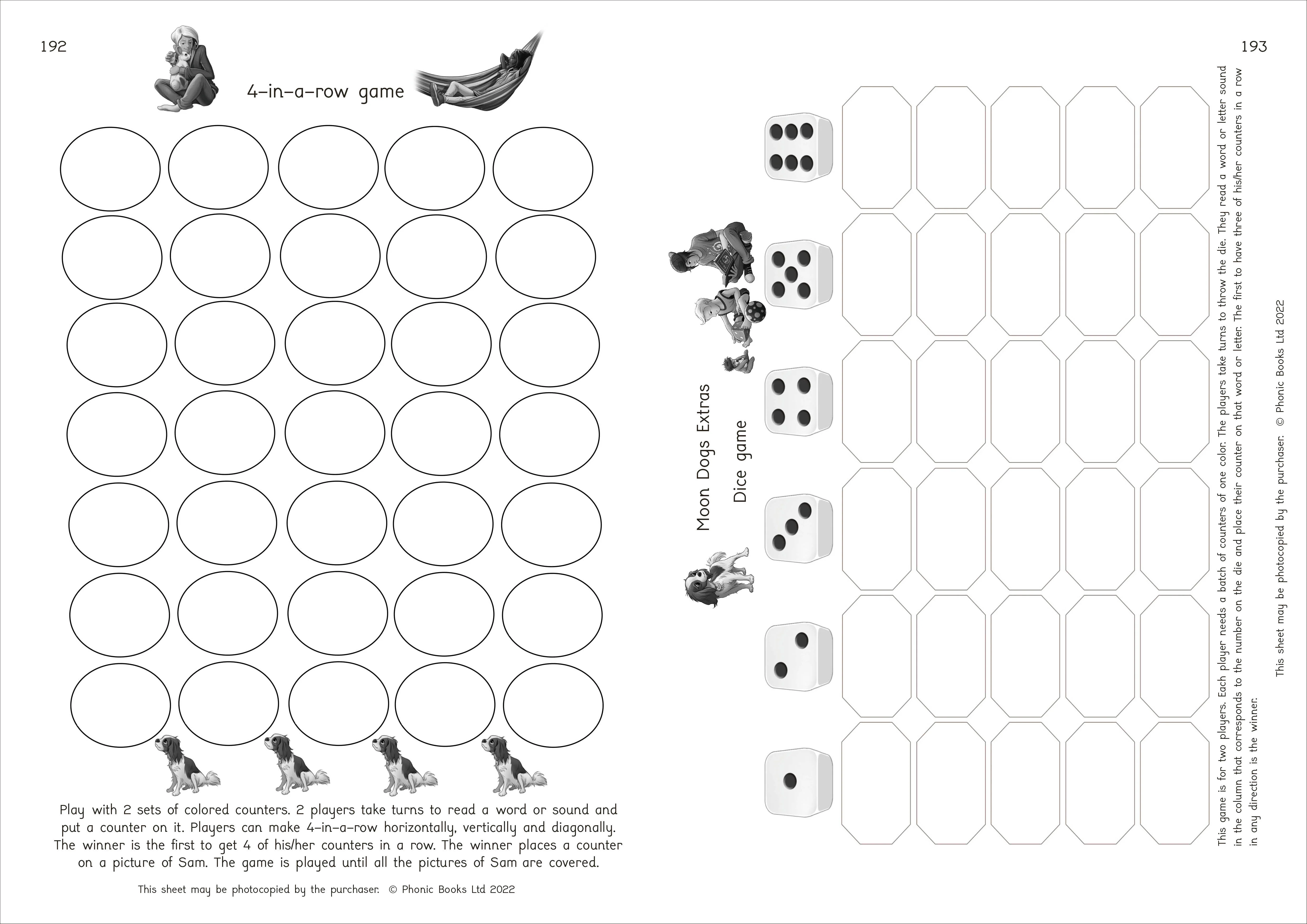 Phonic Books Moon Dogs Extras Set 1 Activities - Image 4