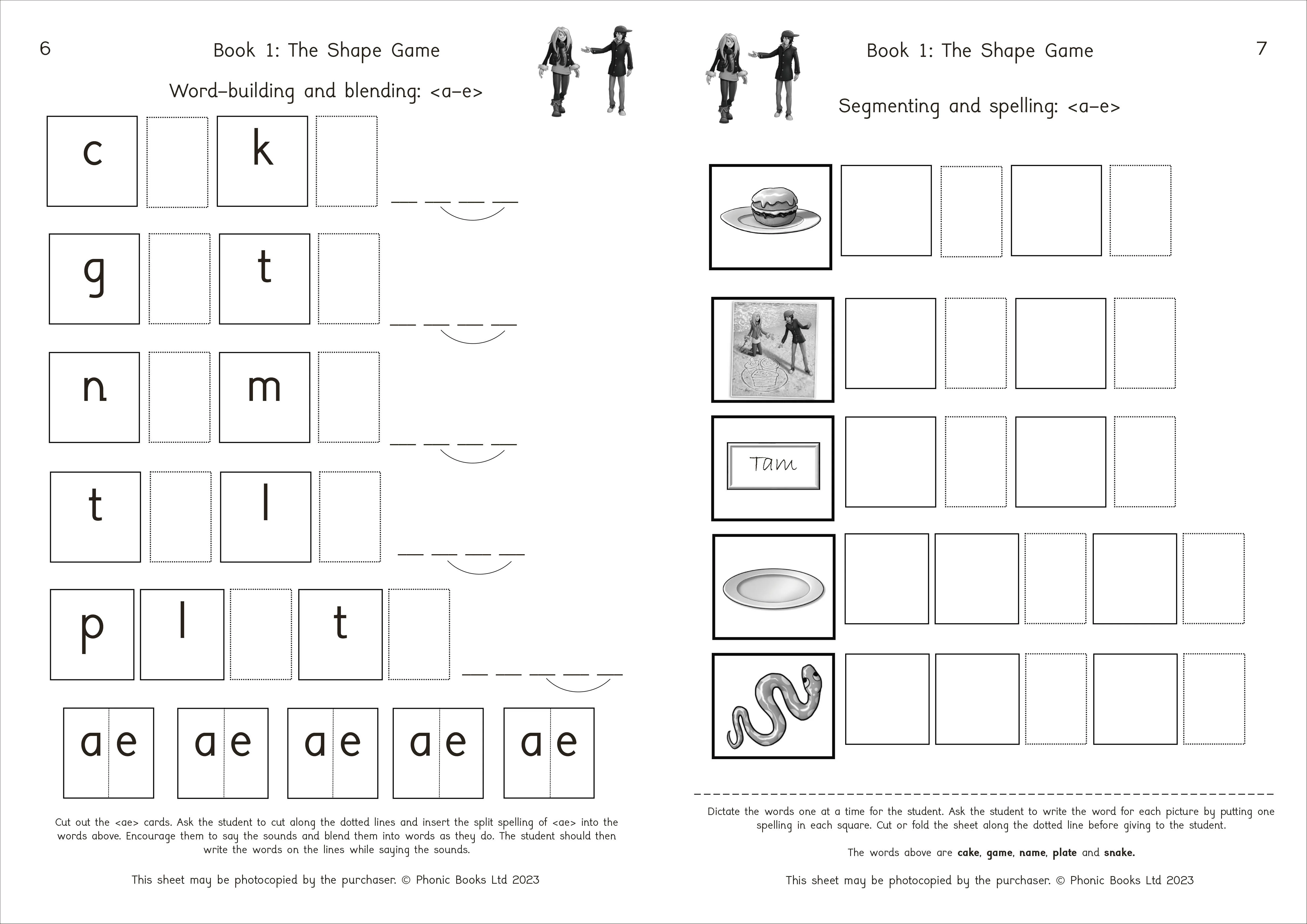 Phonic Books Moon Dogs VCe Spellings Activities - Image 2