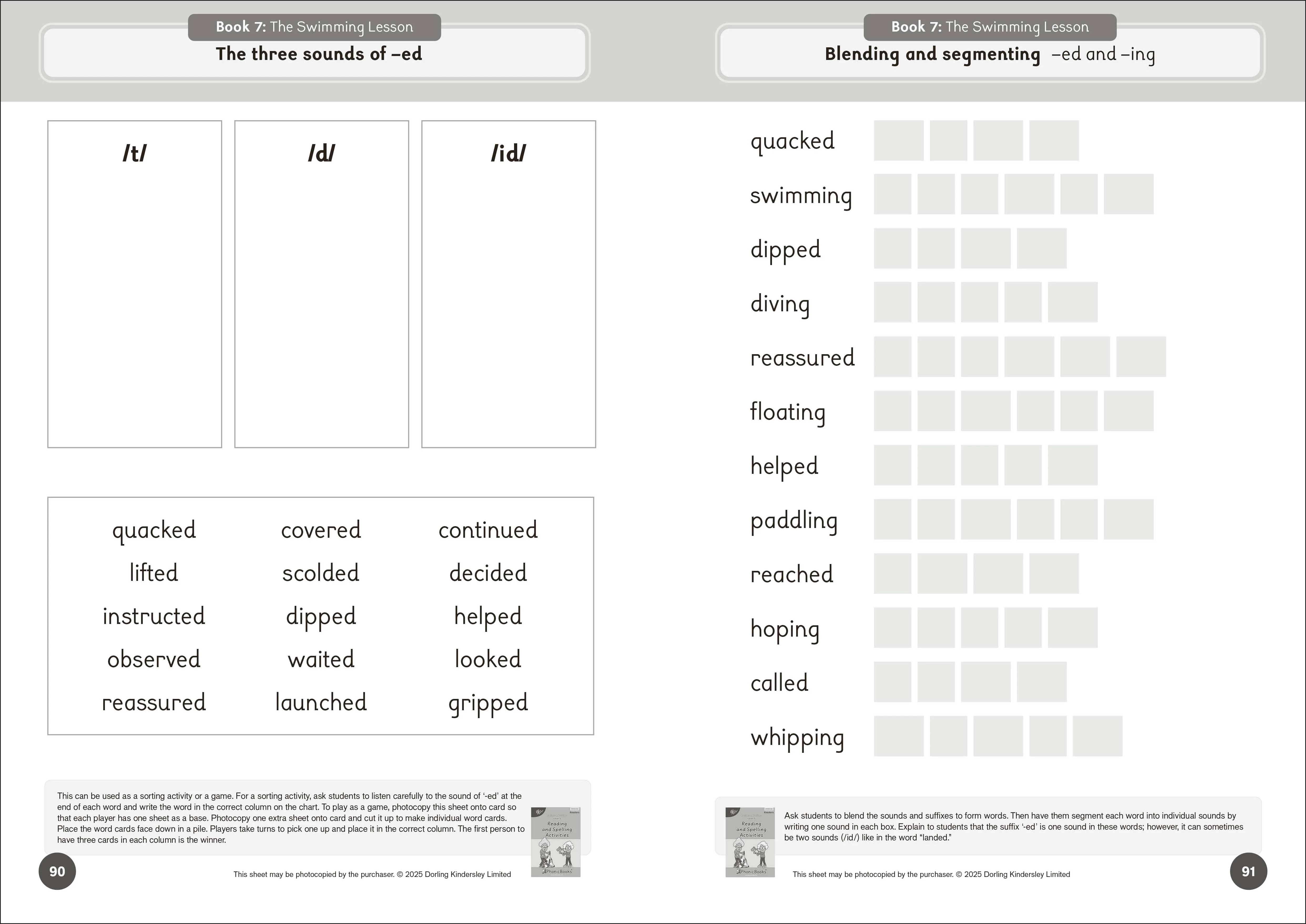 Phonic Books Dandelion Readers Level 5 Prefixes and Suffixes Activities - Image 4