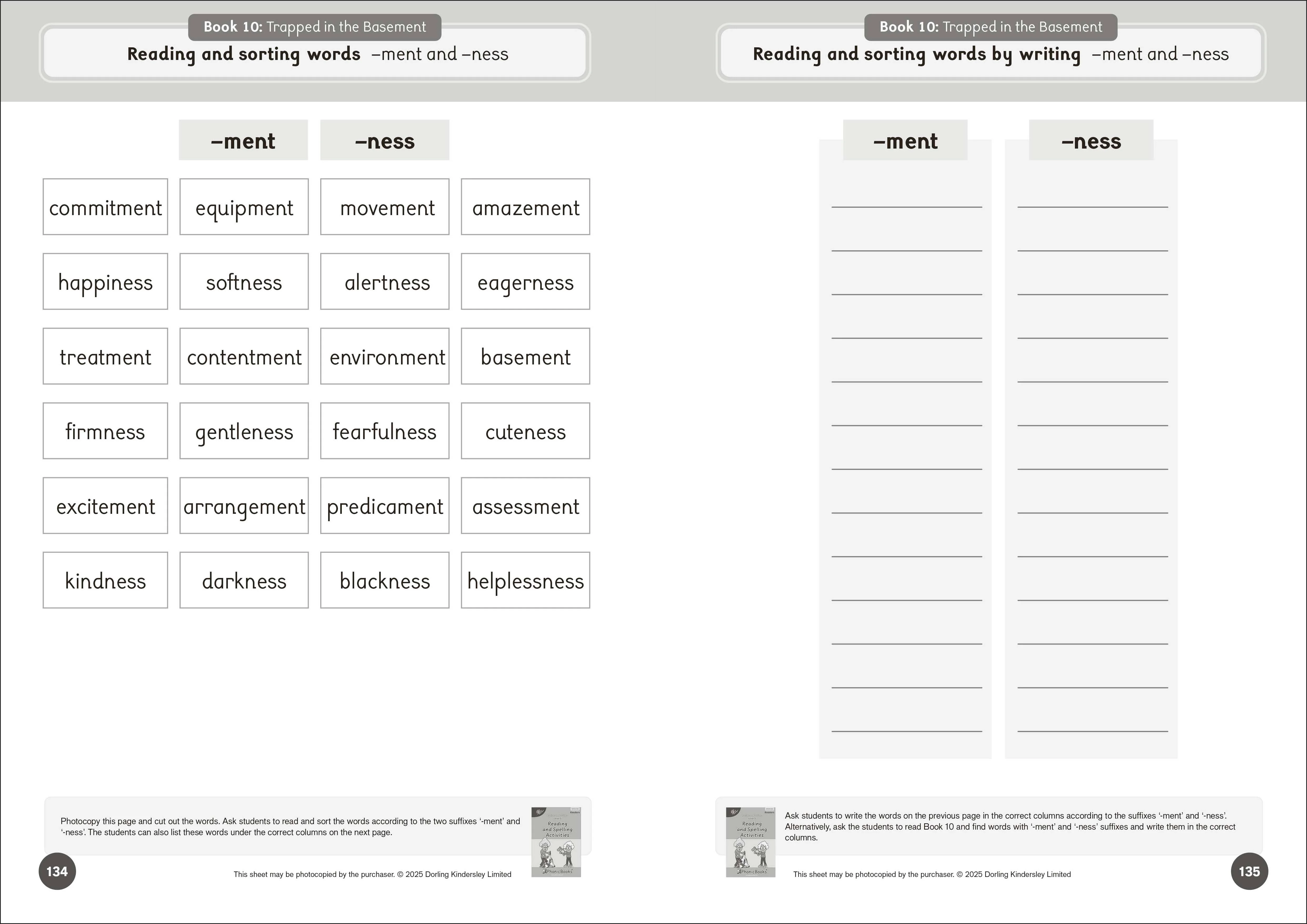 Phonic Books Dandelion Readers Level 5 Prefixes and Suffixes Activities - Image 5
