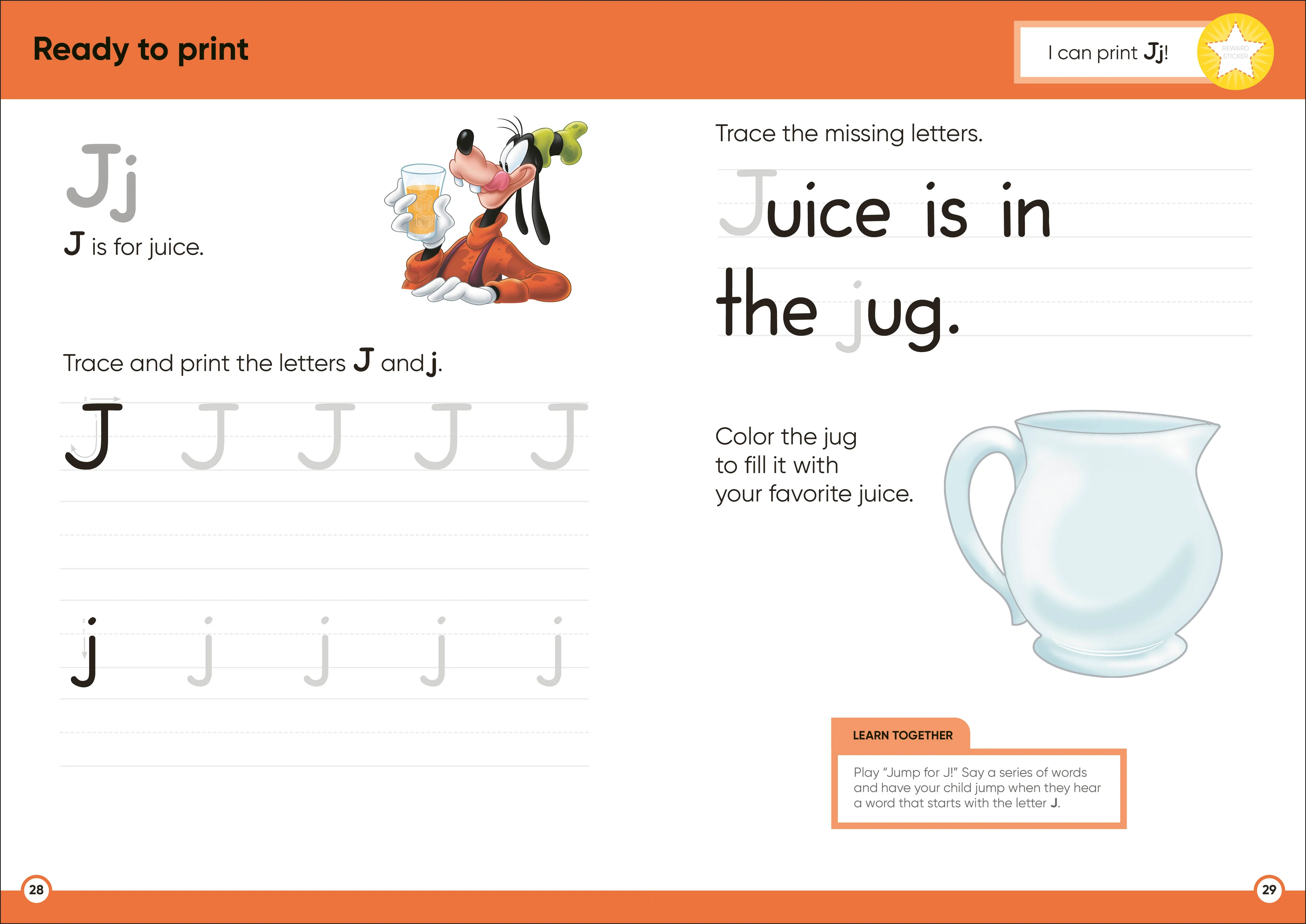 Disney Learning Big Workbook Preschool - Image 2