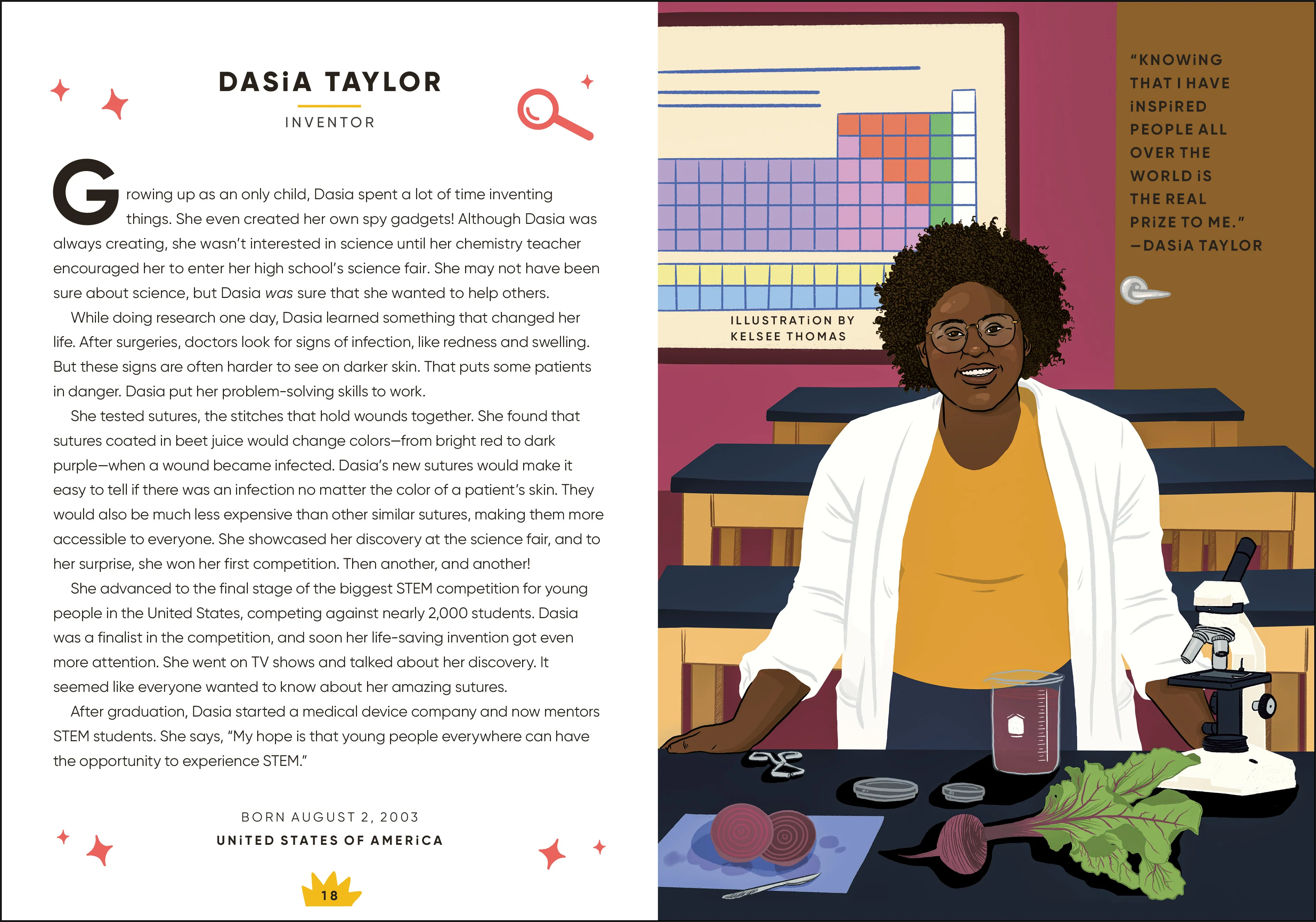 Rebel Girls STEM Stars: 25 Tales of Women in Science - Image 4