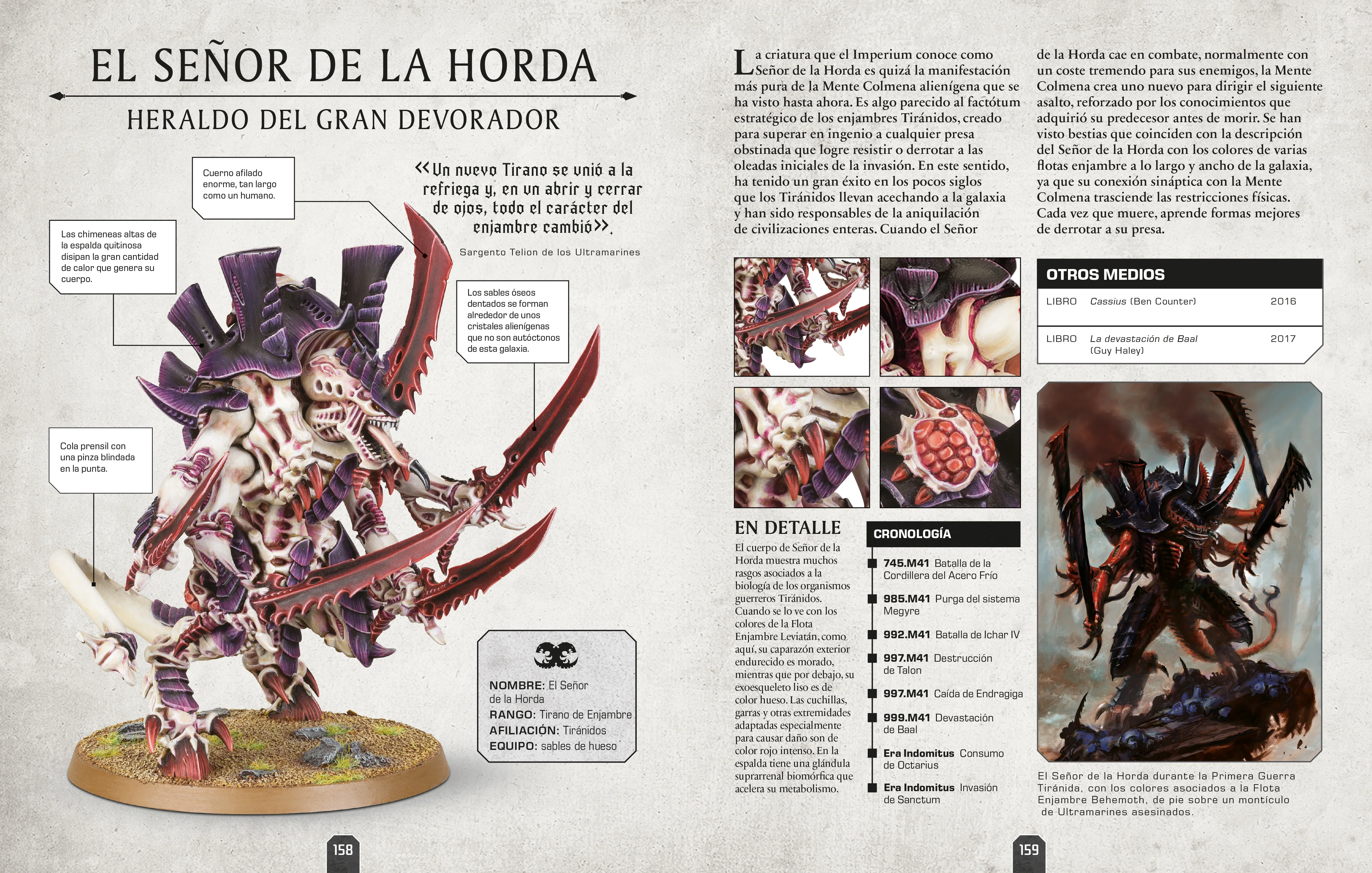 Warhammer 40,000 Enciclopedia de personajes (Character Encyclopedia) - Image 6