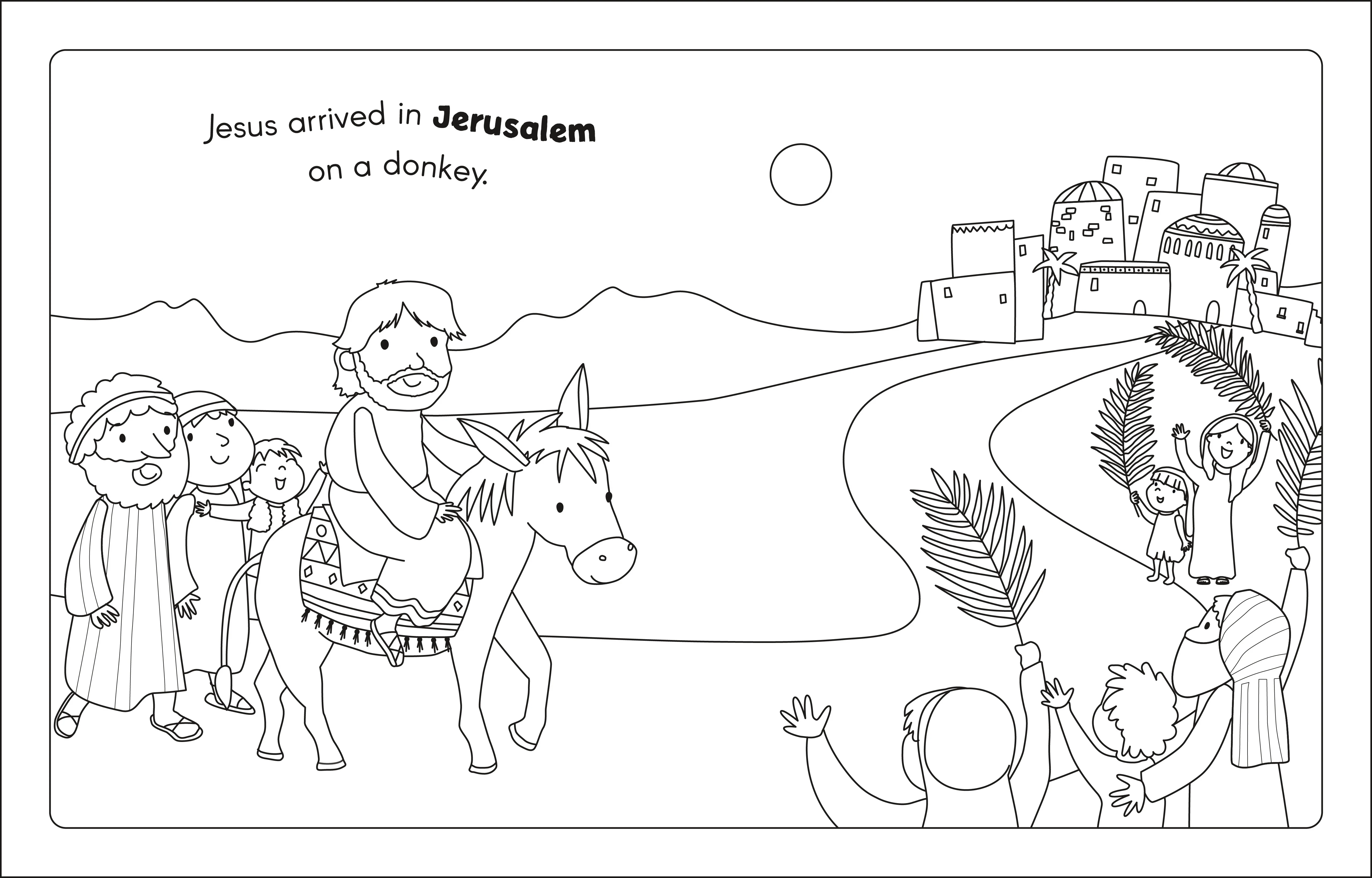My Very First Bible Easter Coloring Book - Image 2