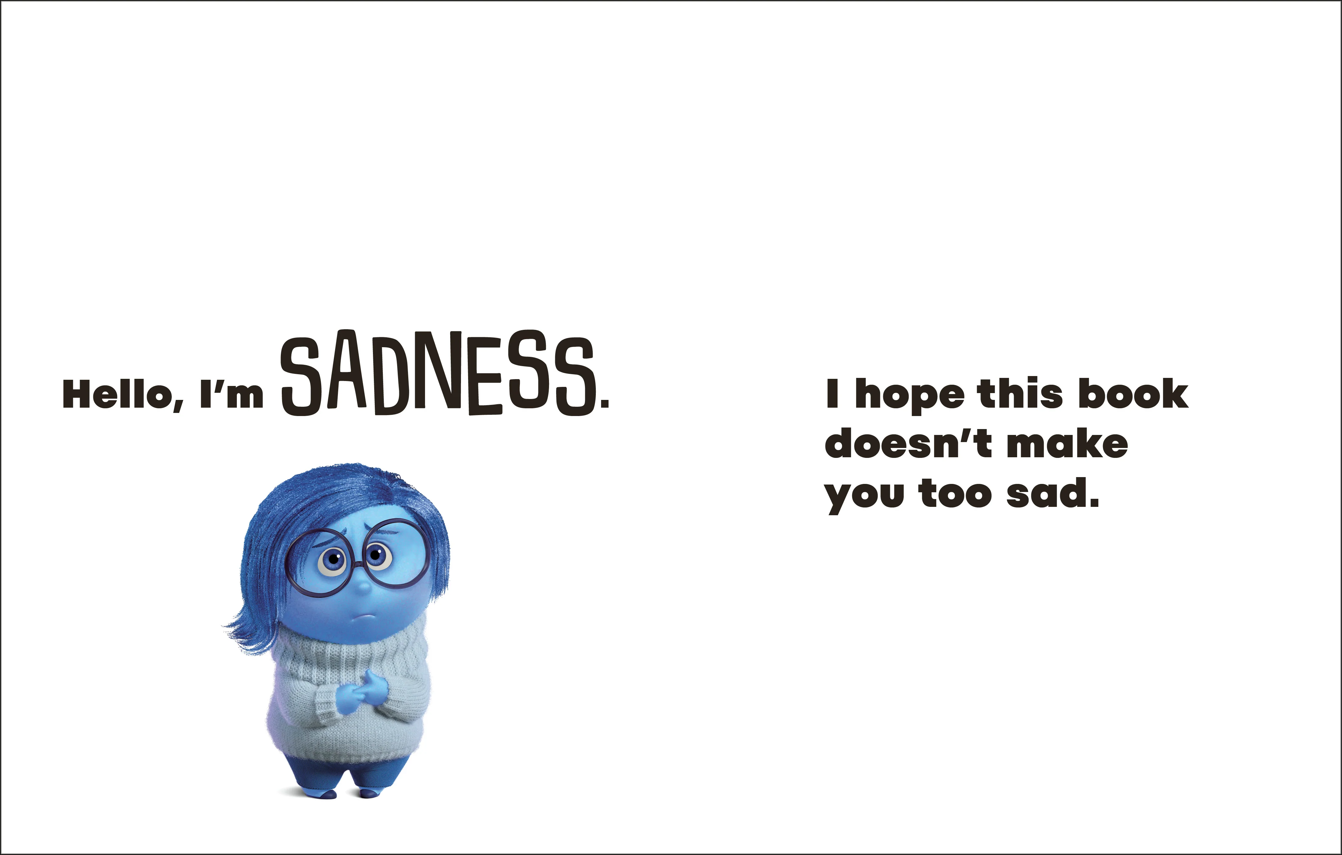 Disney Inside Out 2 Hello, I'm Sadness - Image 2