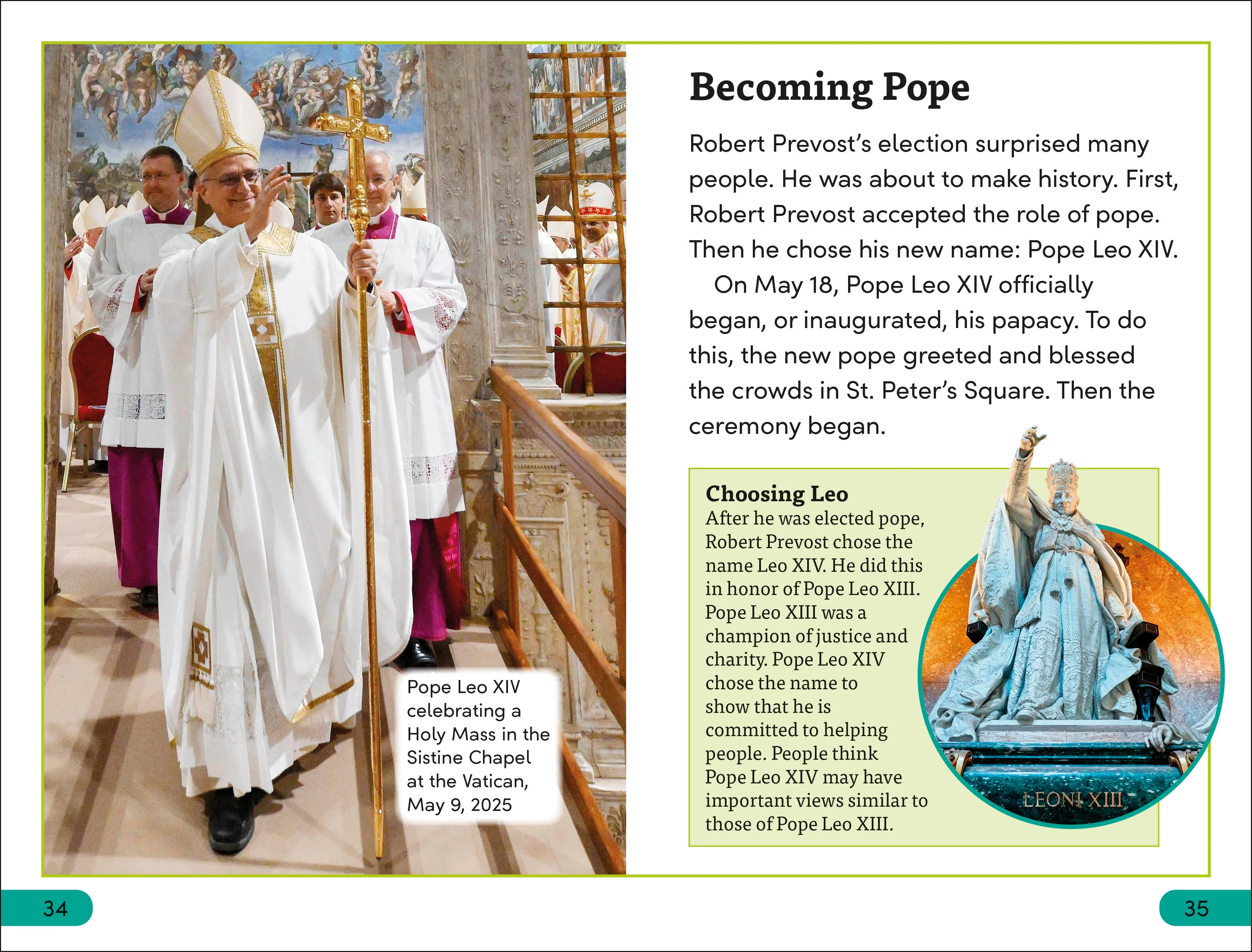 DK Super Readers Level 3 Pope Leo XIV - Image 5