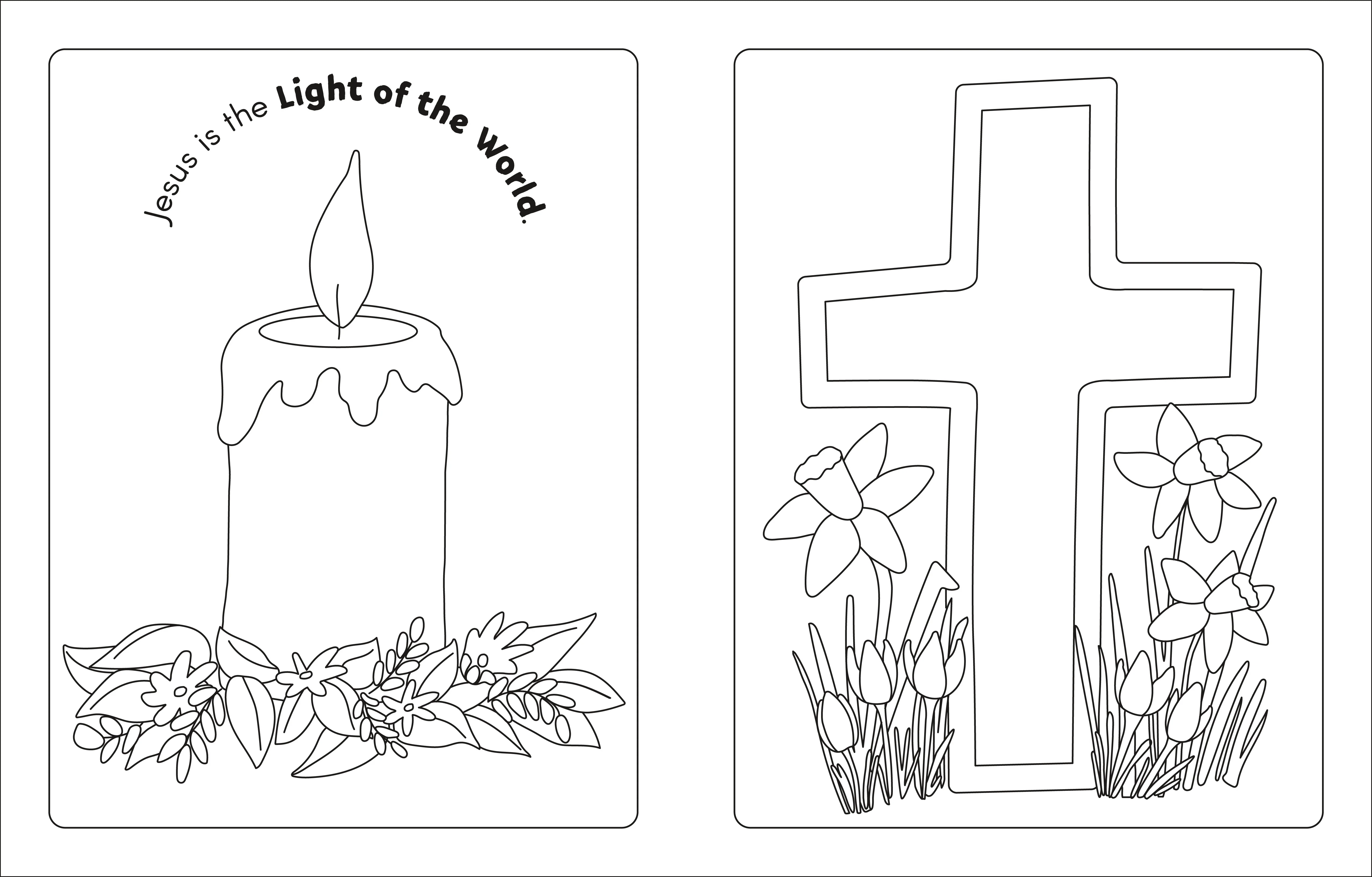My Very First Bible Easter Colouring Book - Image 6