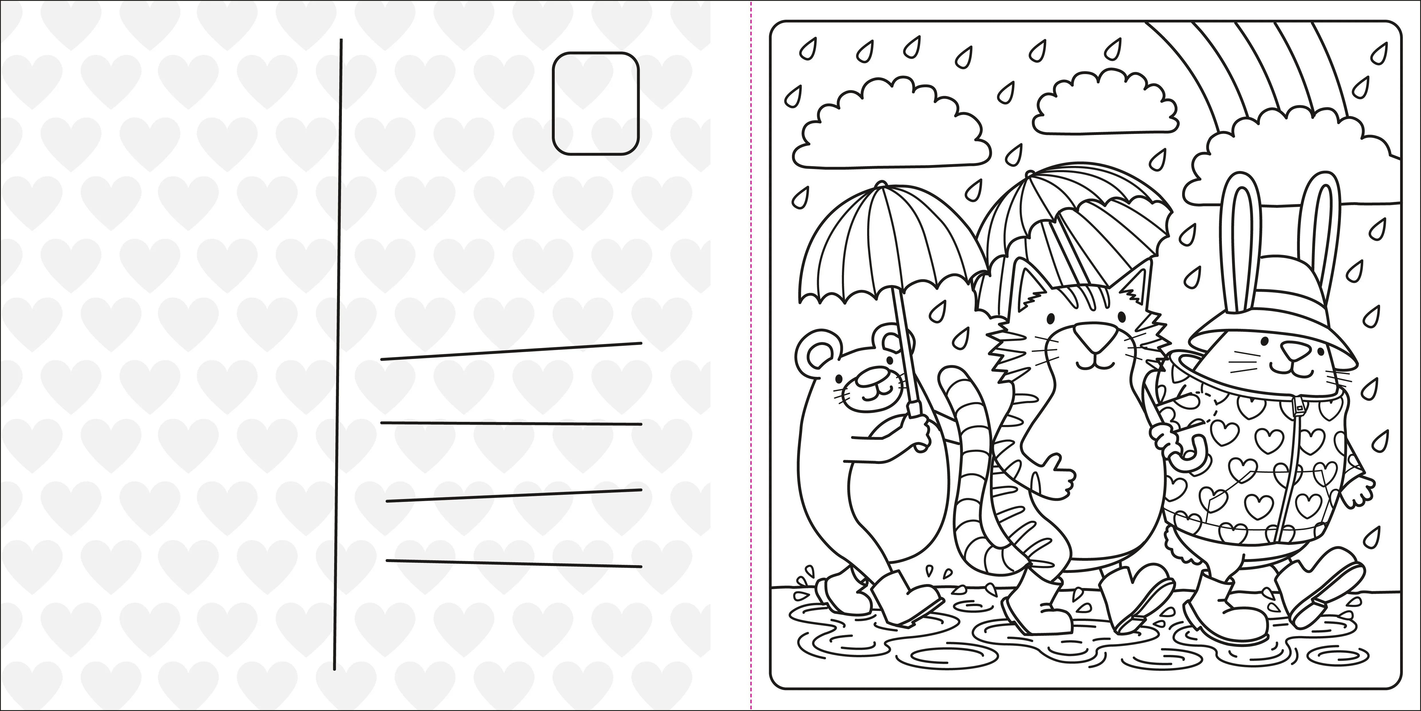 Super Cuties A Cosy Colouring Book about Love - Image 3