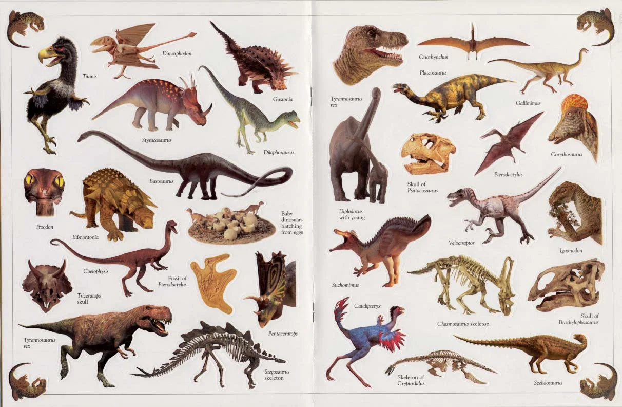 The Ultimate Dinosaur Glow in the Dark Sticker Book - Image 3